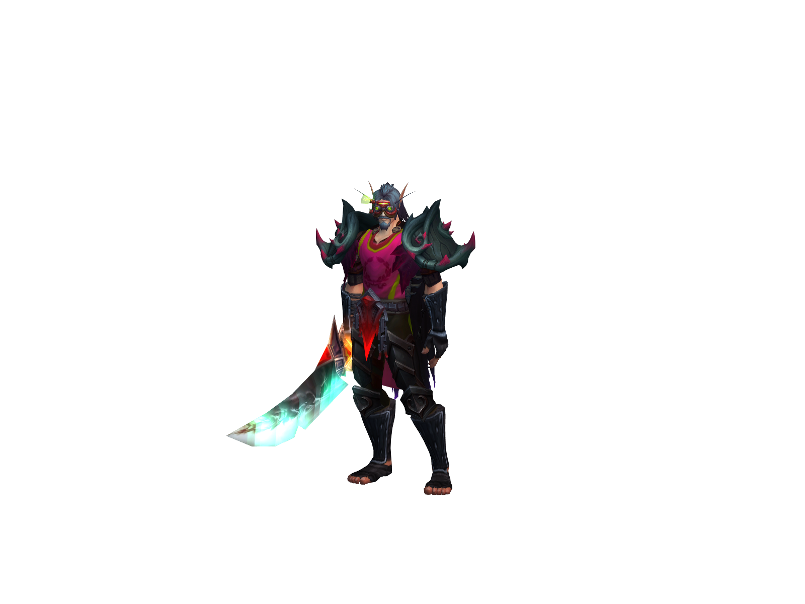 Orka 3D character render