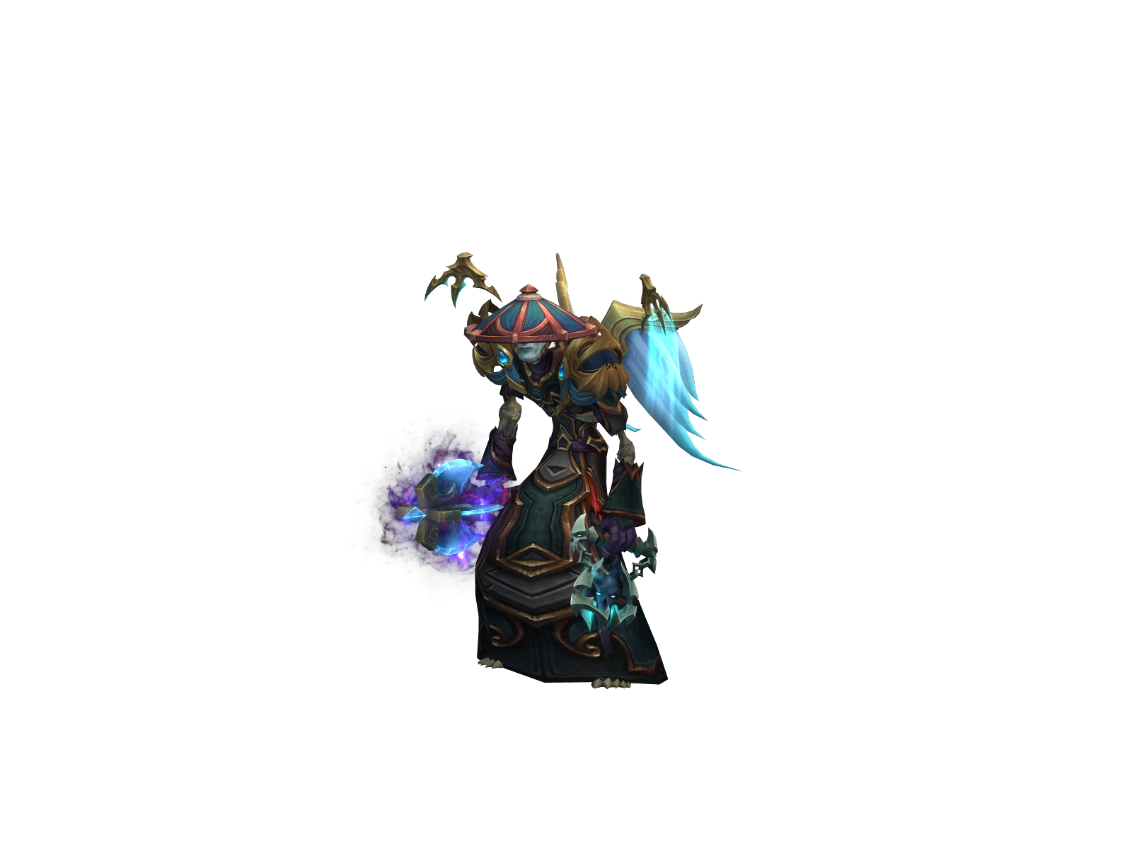 Gotjacked 3D character render