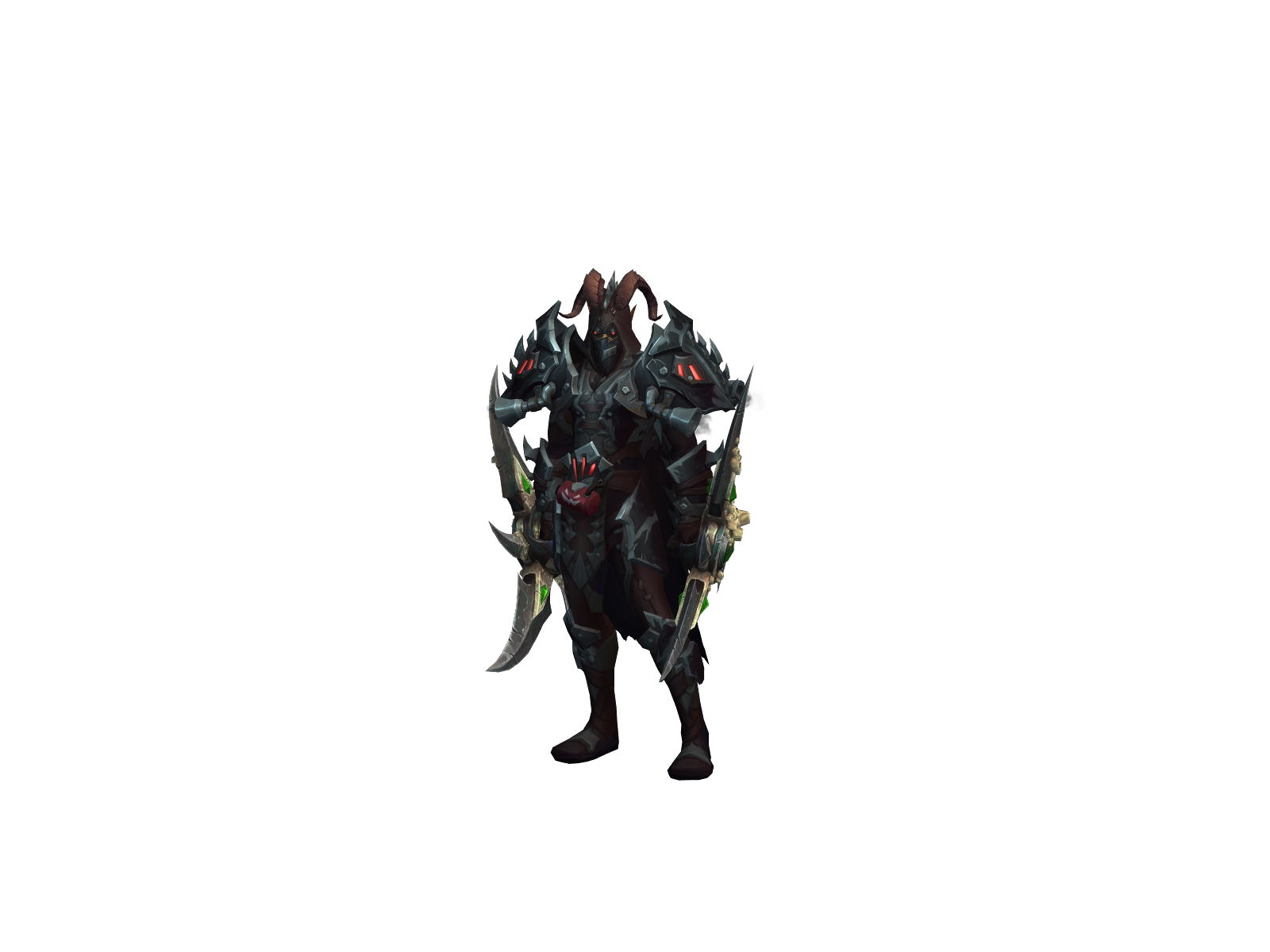 Soulwrekk 3D character render