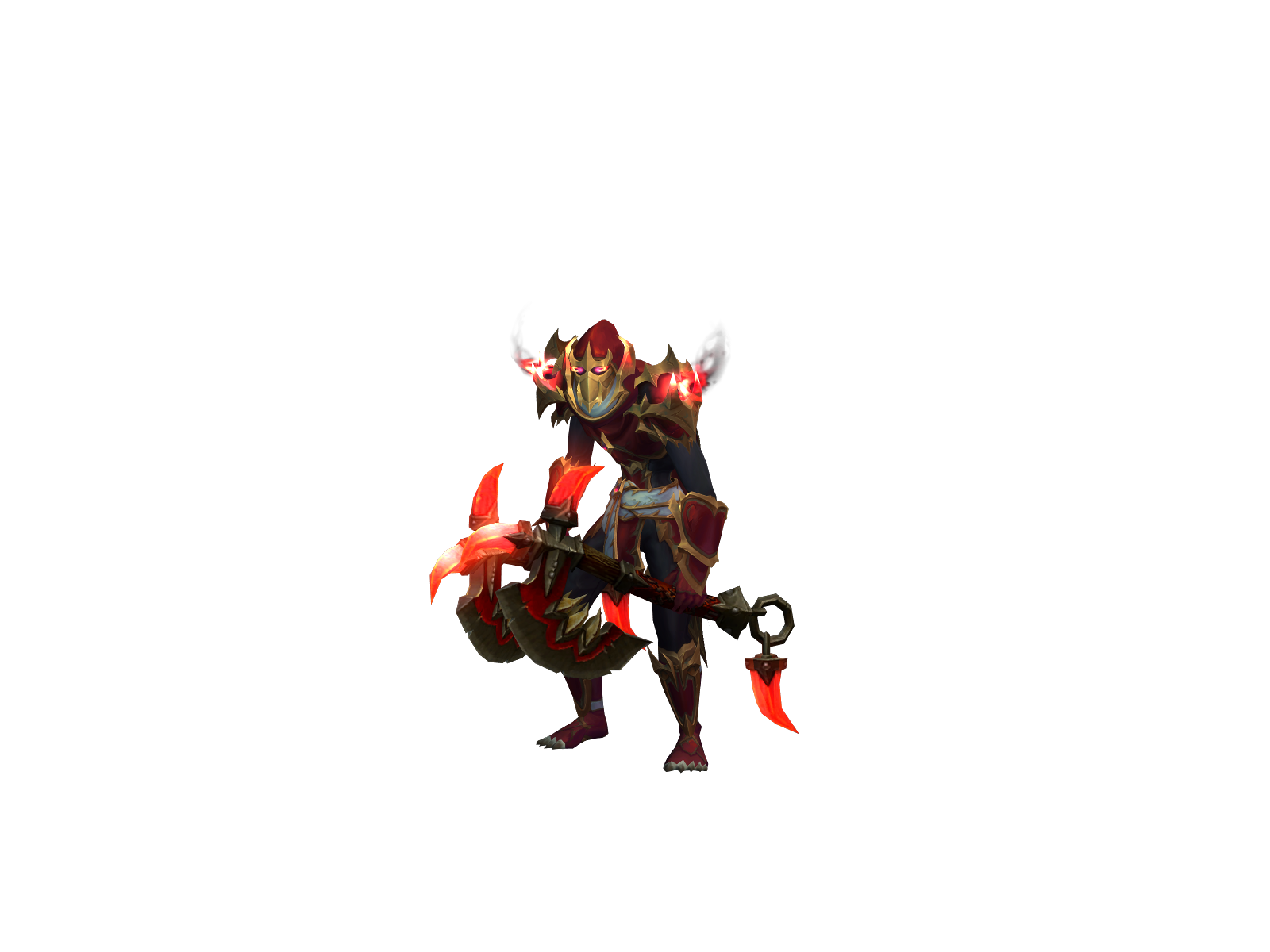 Keyofblades 3D character render