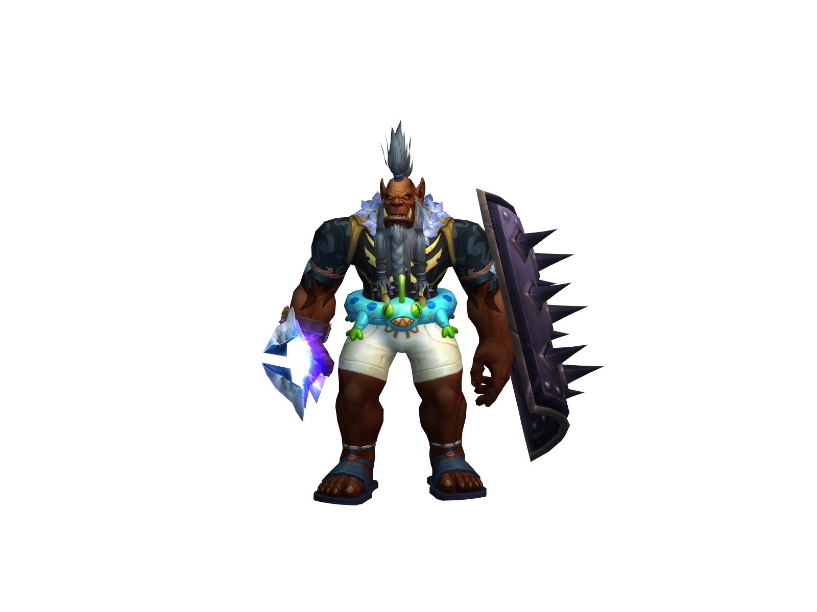 Stripez 3D character render
