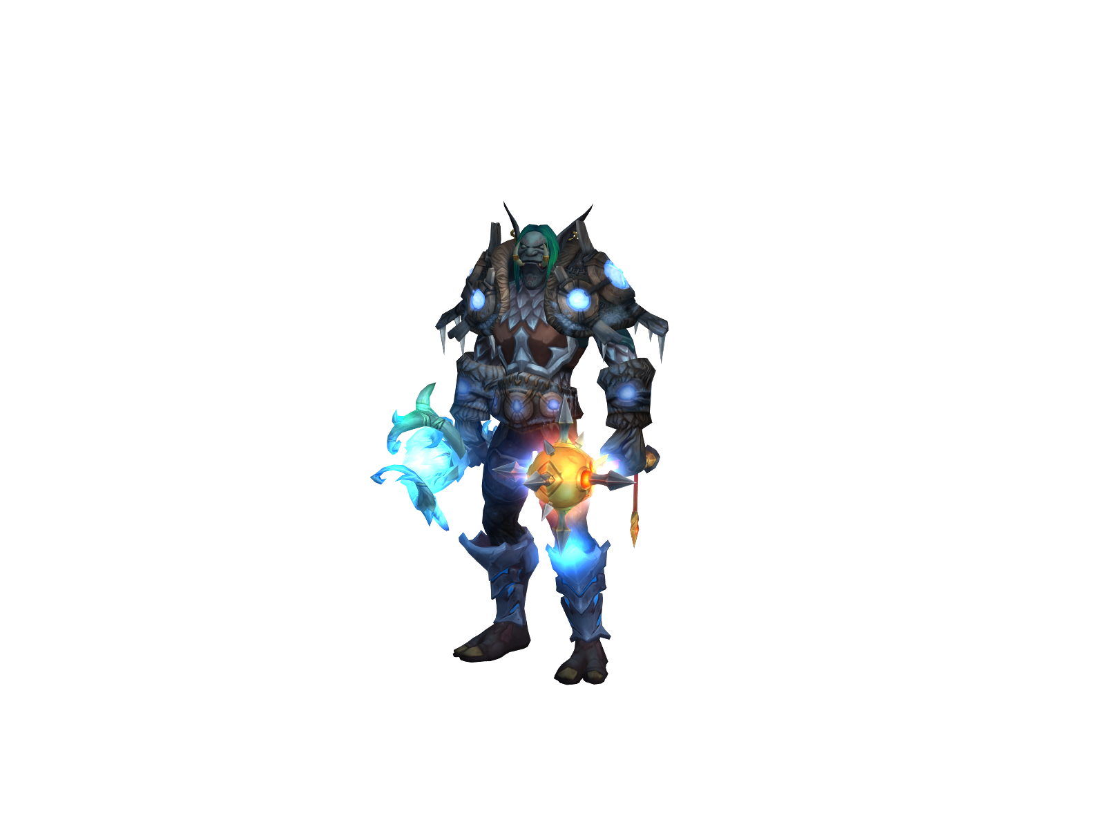 Demonjj 3D character render