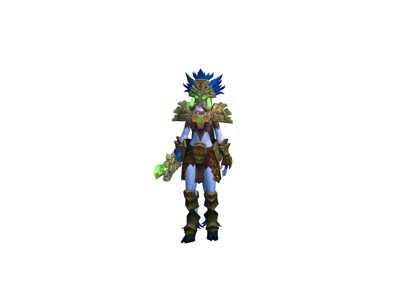 Sinnah 3D character render
