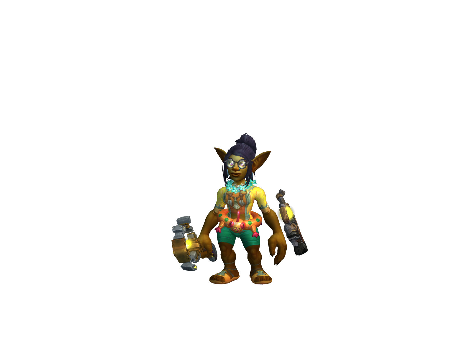 Gobeullin 3D character render