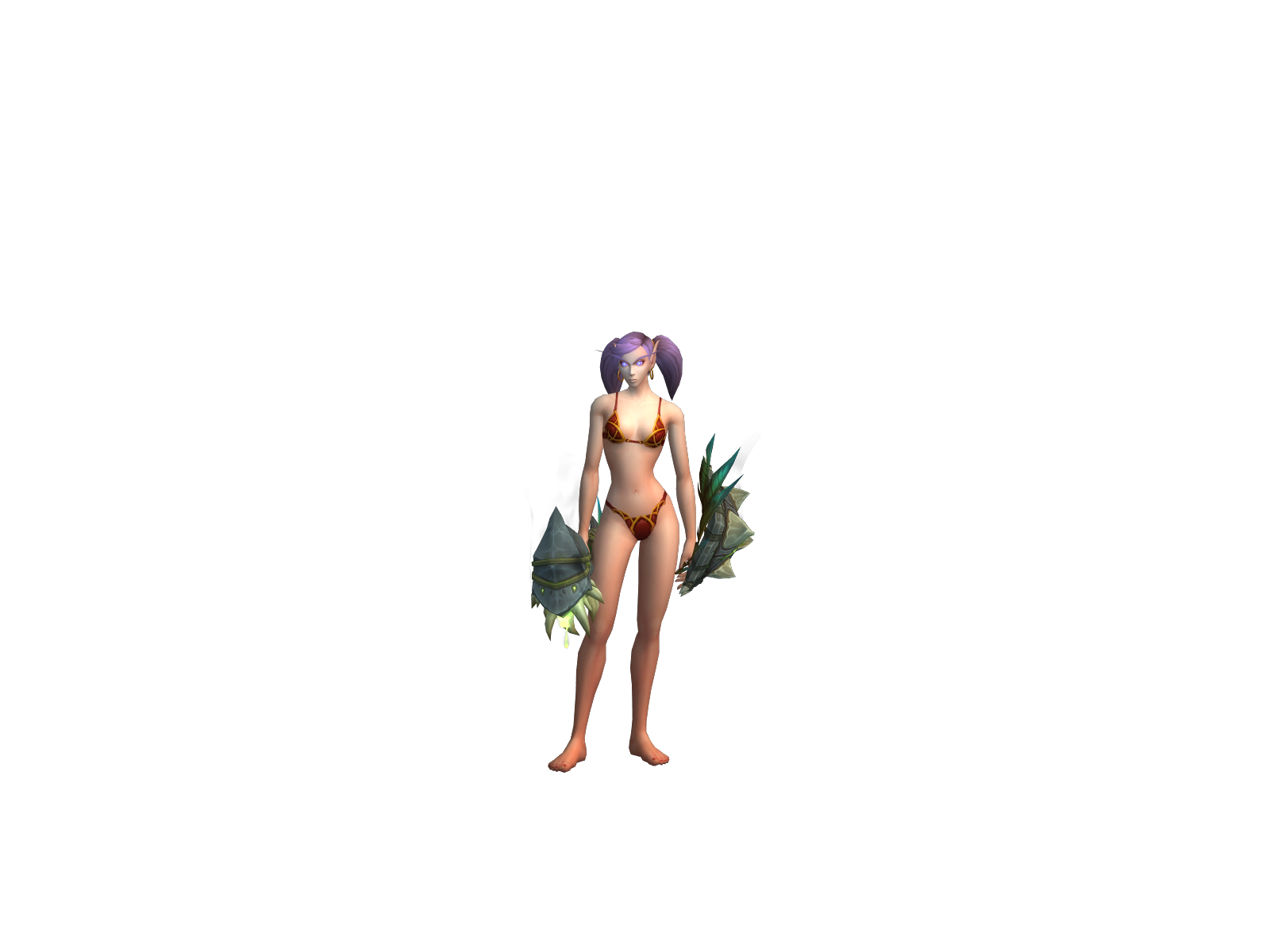 Trixzin 3D character render
