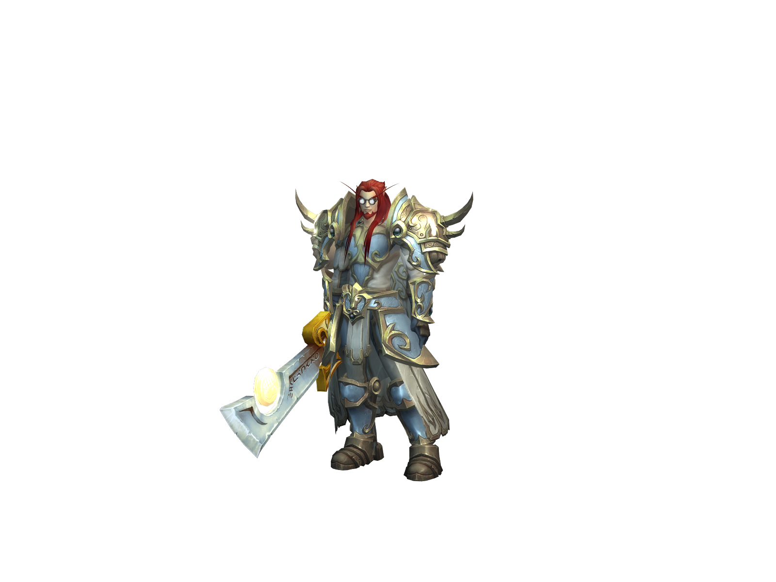 Aslunay 3D character render
