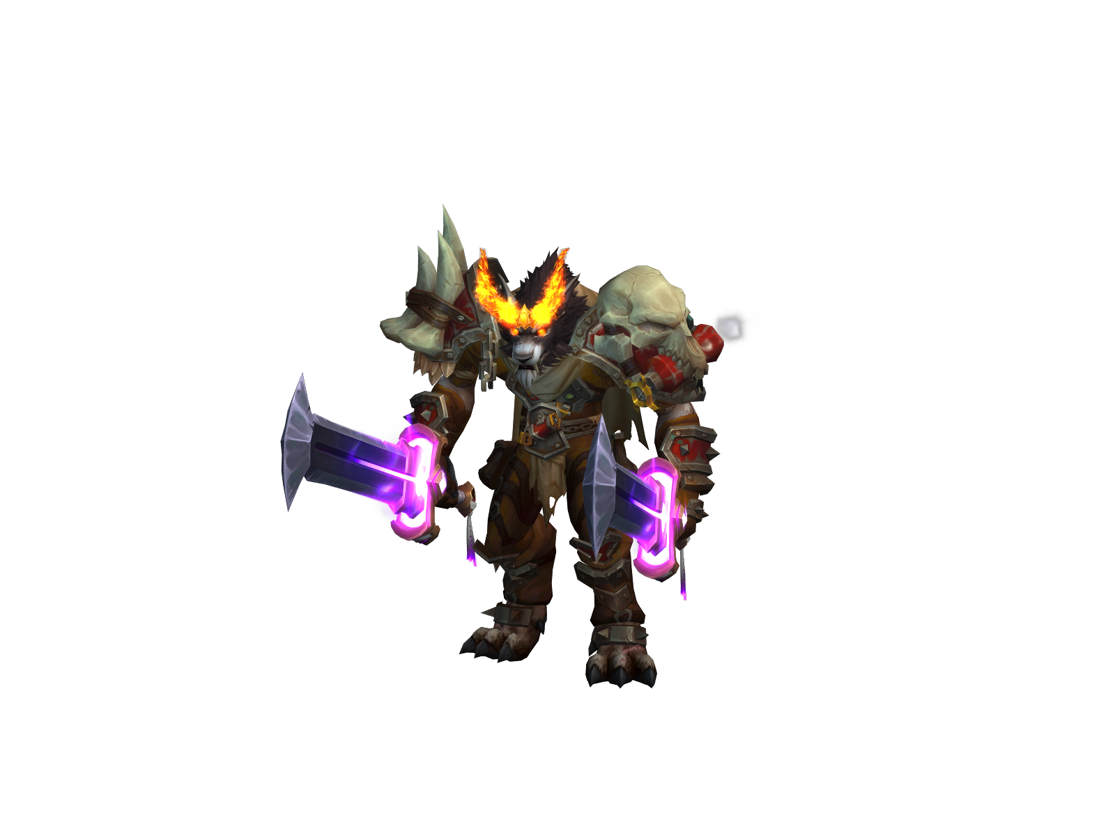 Skhar 3D character render