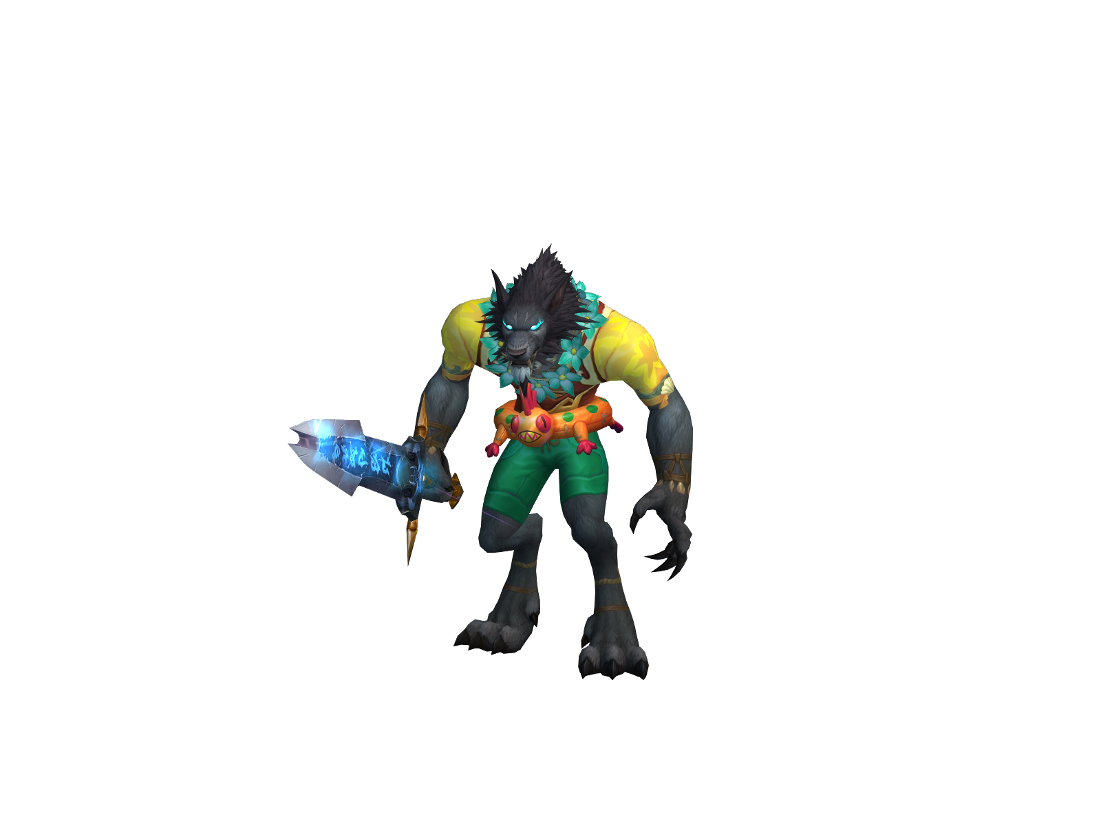 Shàdowblàde 3D character render