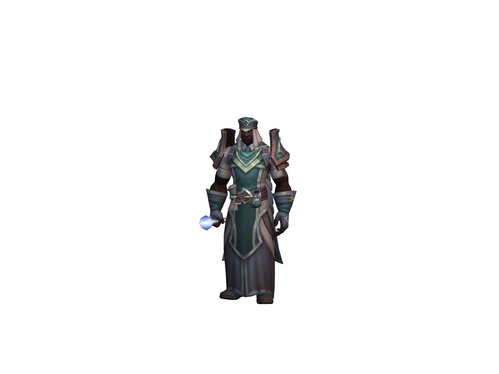 Fernp 3D character render