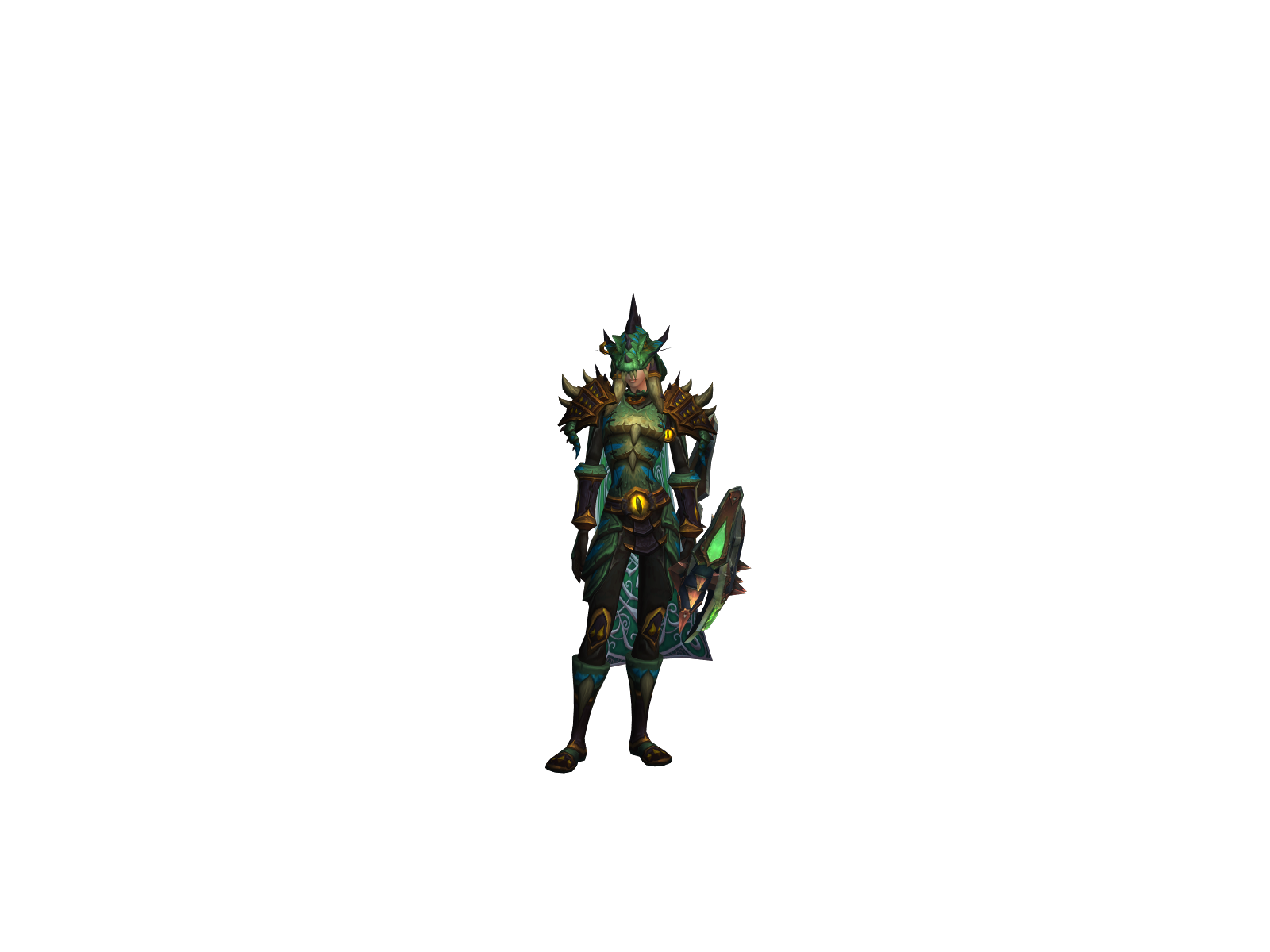 Keziia 3D character render