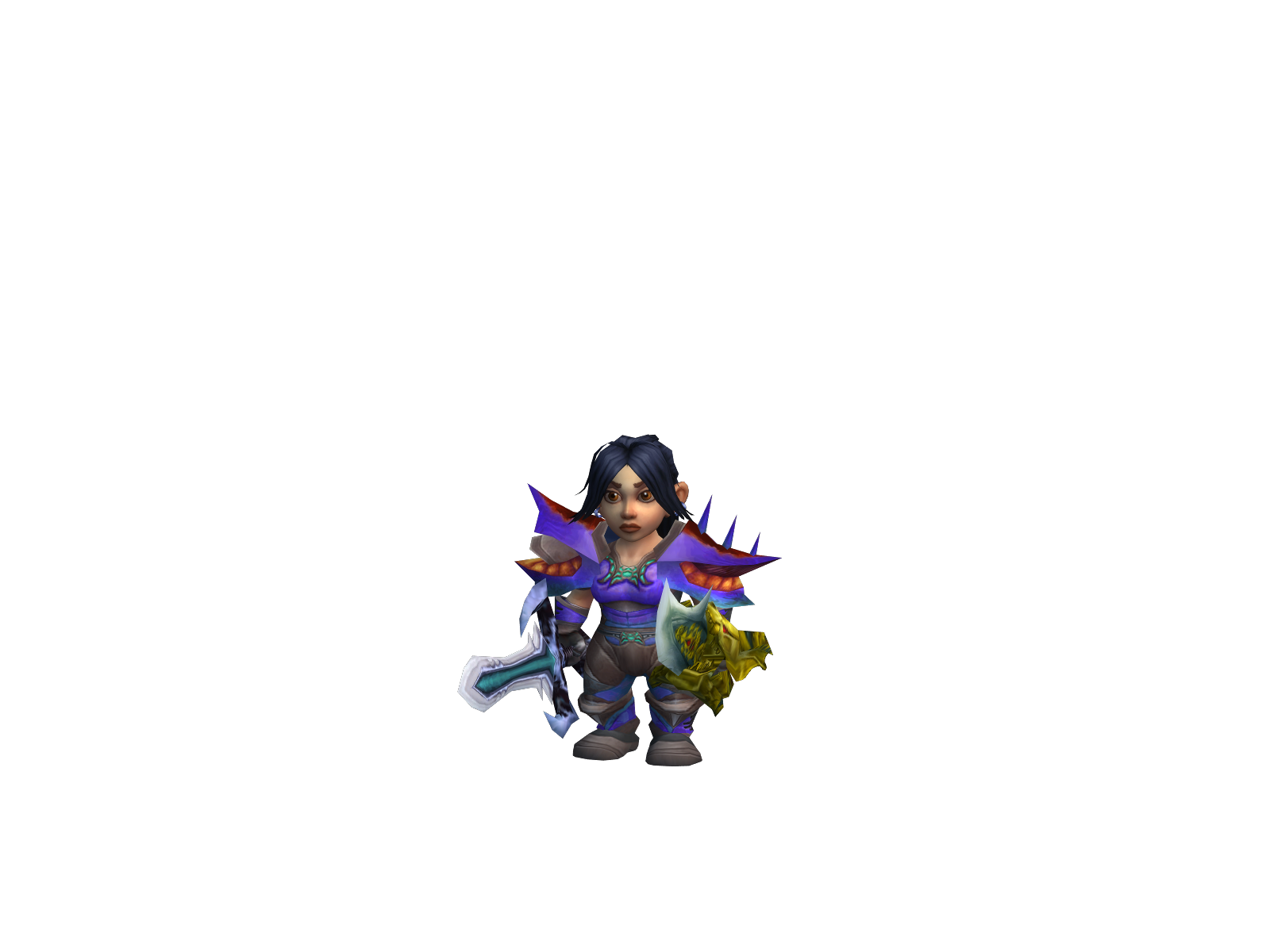 Puppeh 3D character render