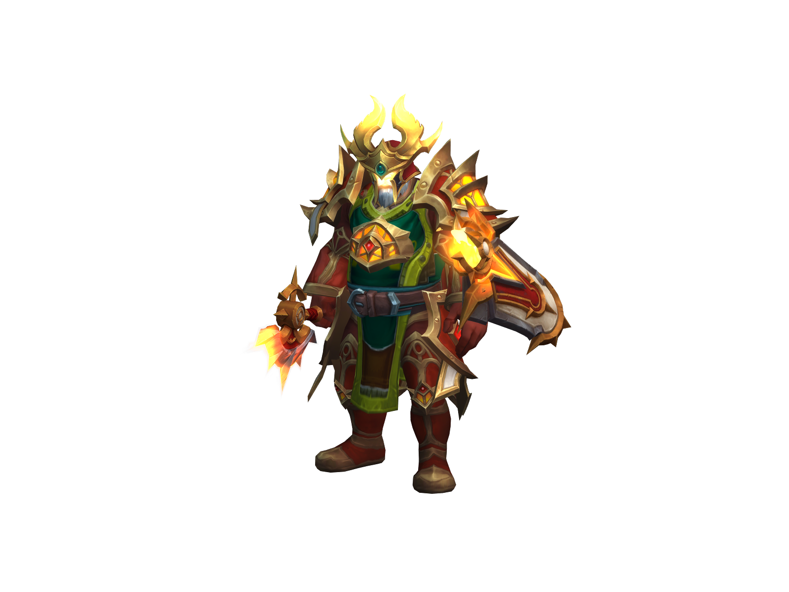 Warfable 3D character render