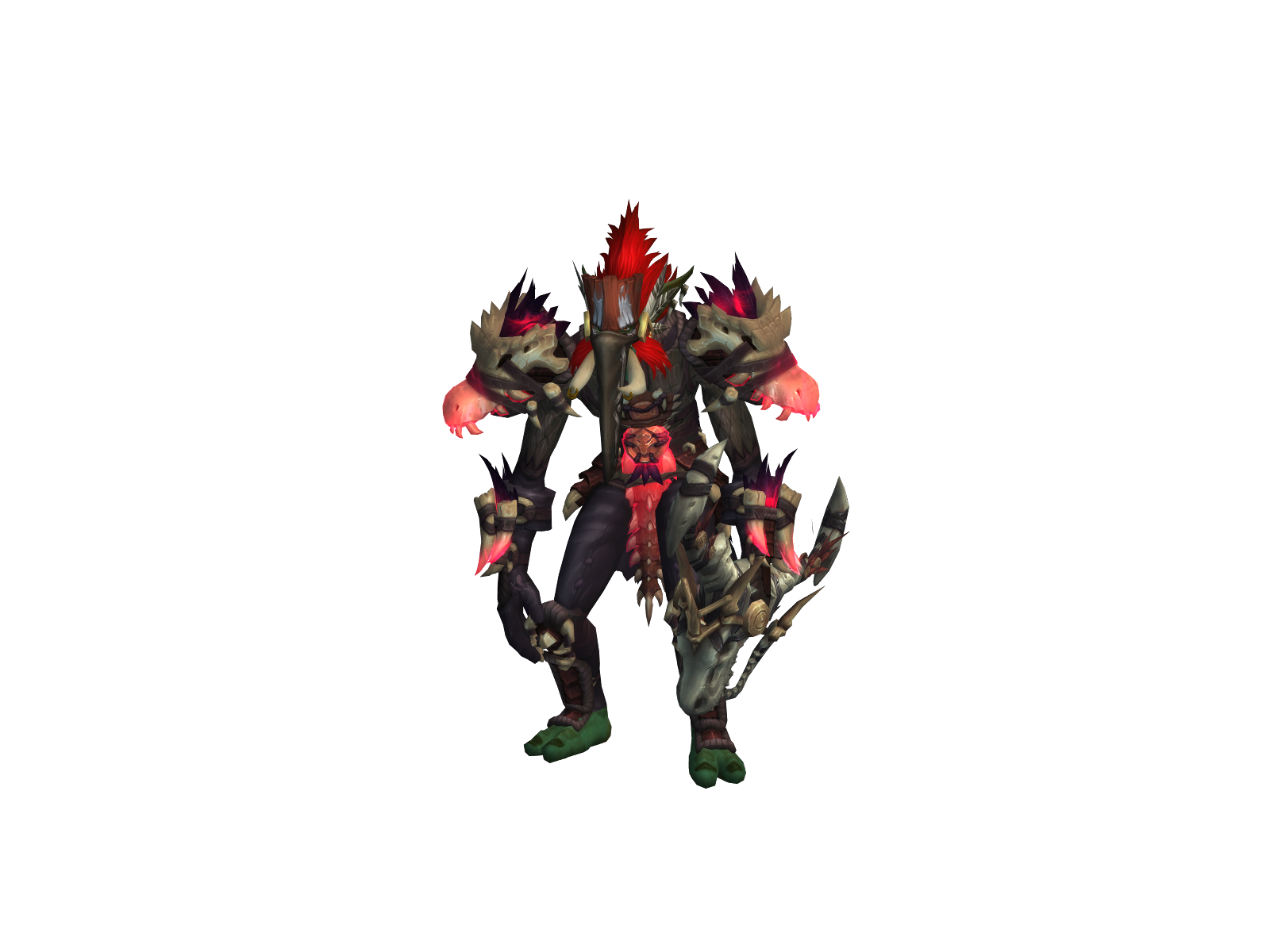 Janalai 3D character render