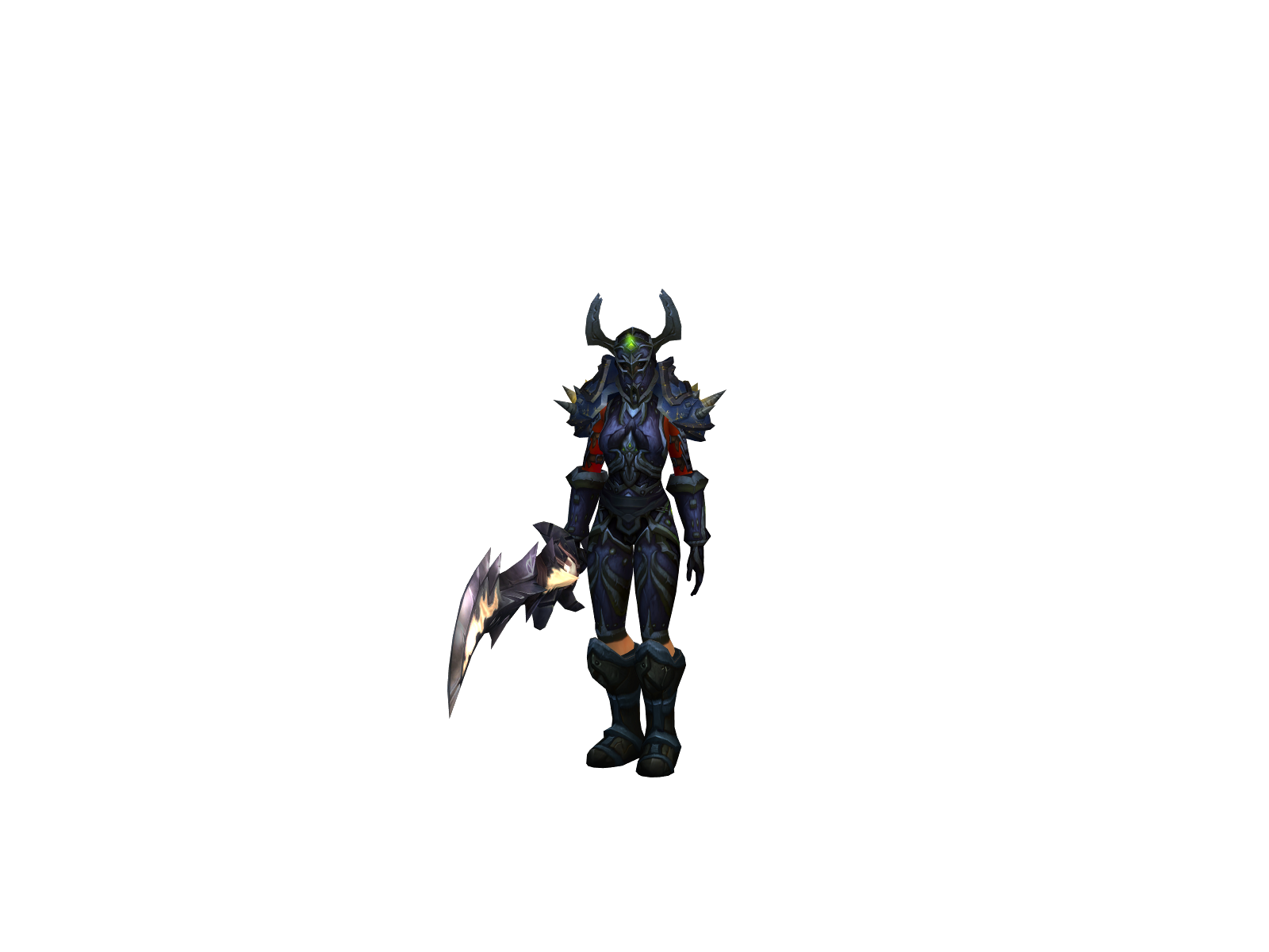 Mal 3D character render