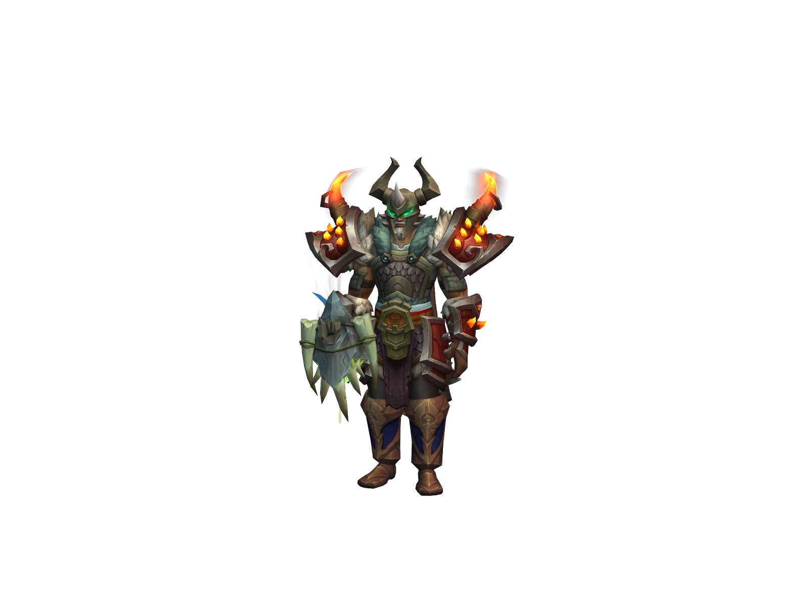 Davion 3D character render