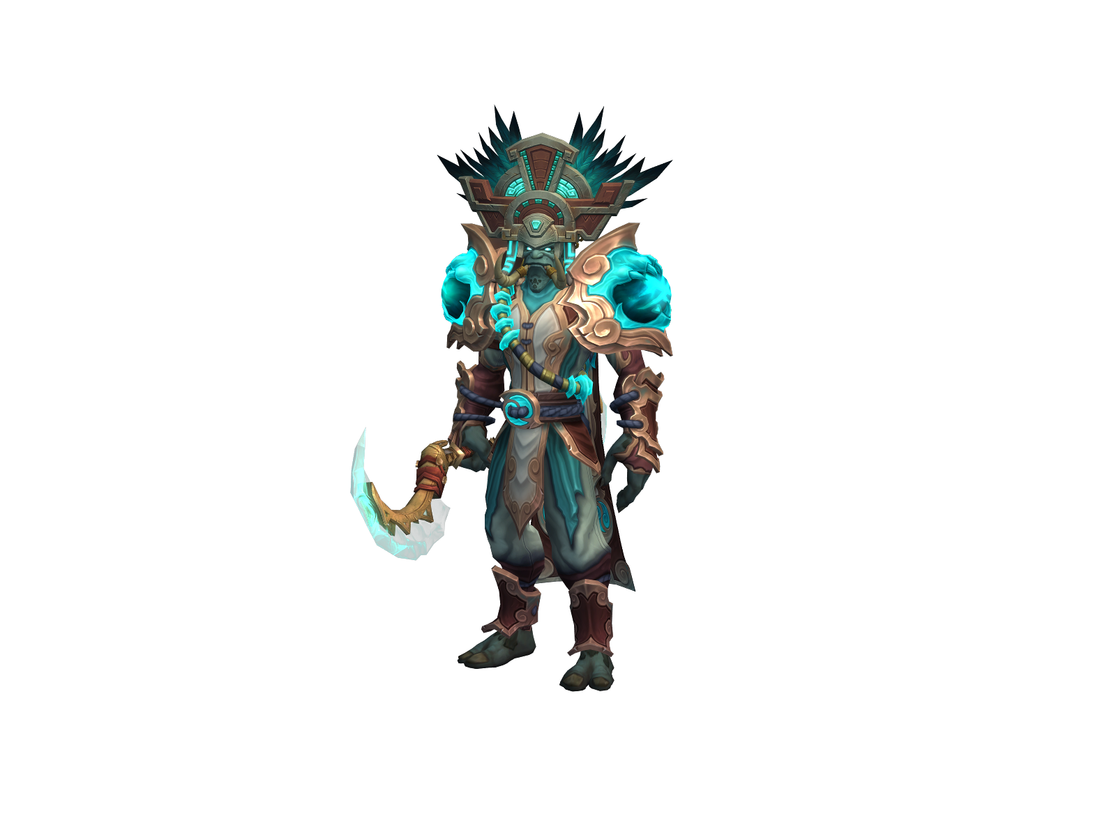 Akunda 3D character render