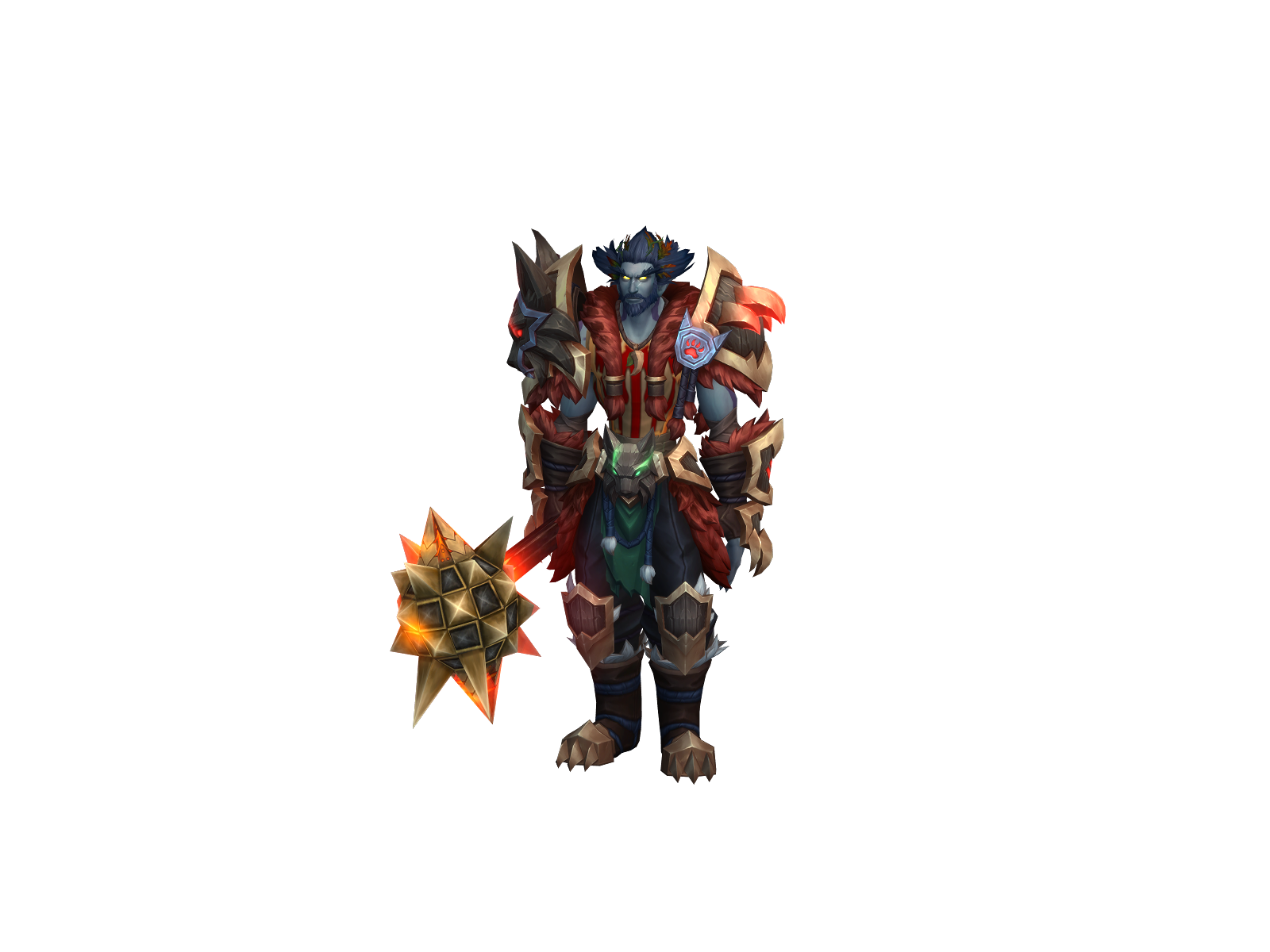Crazyjoe 3D character render