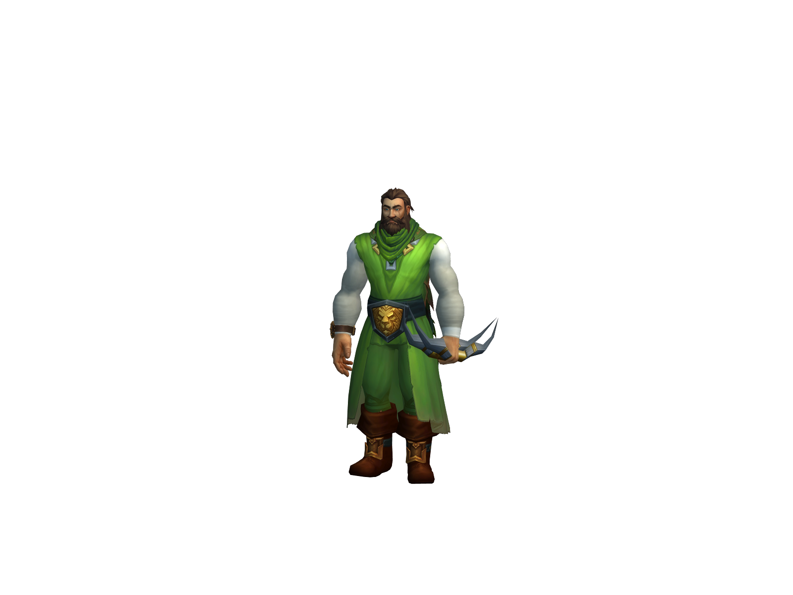 Alliedranger 3D character render