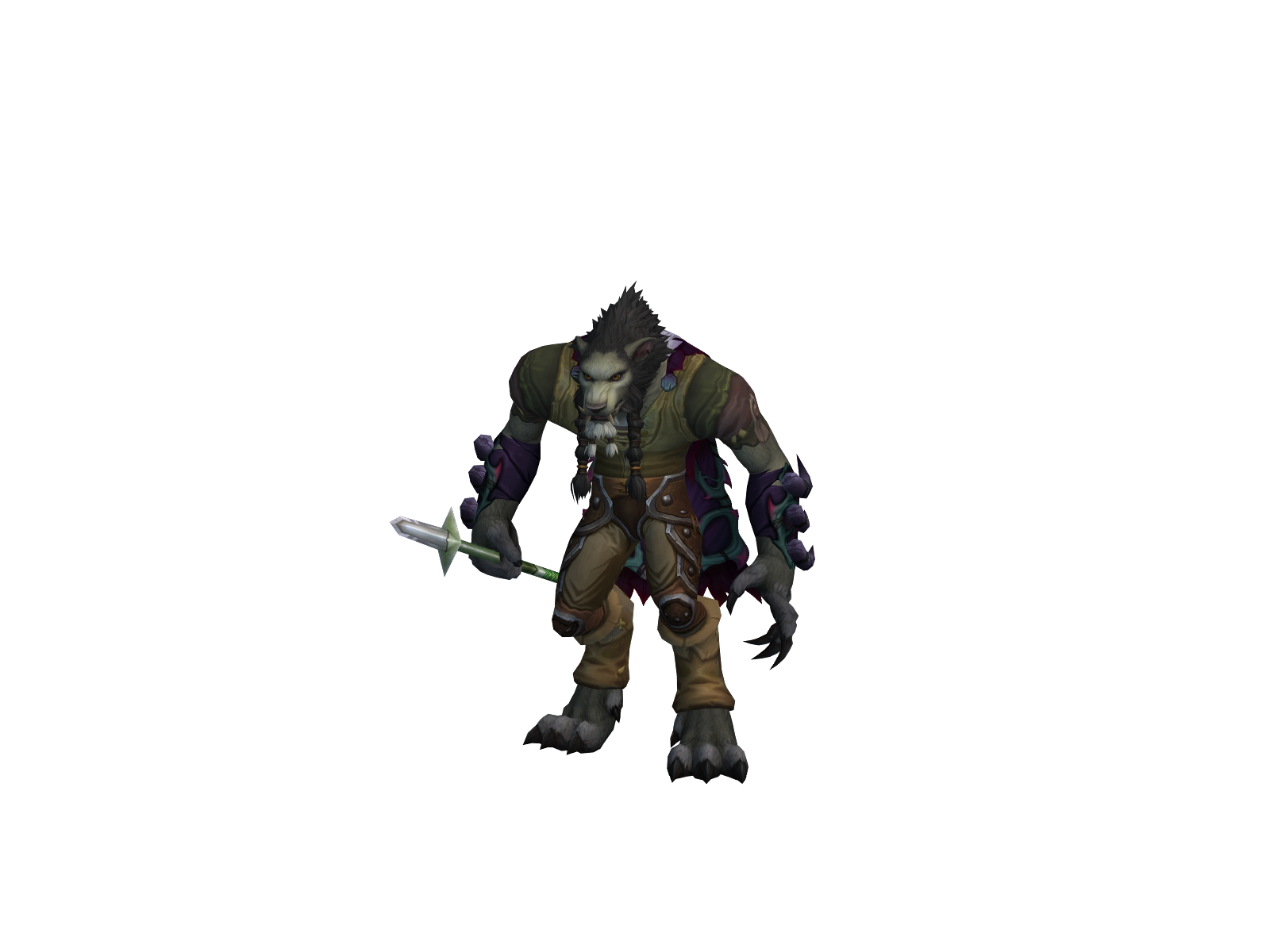 Hasbeen 3D character render
