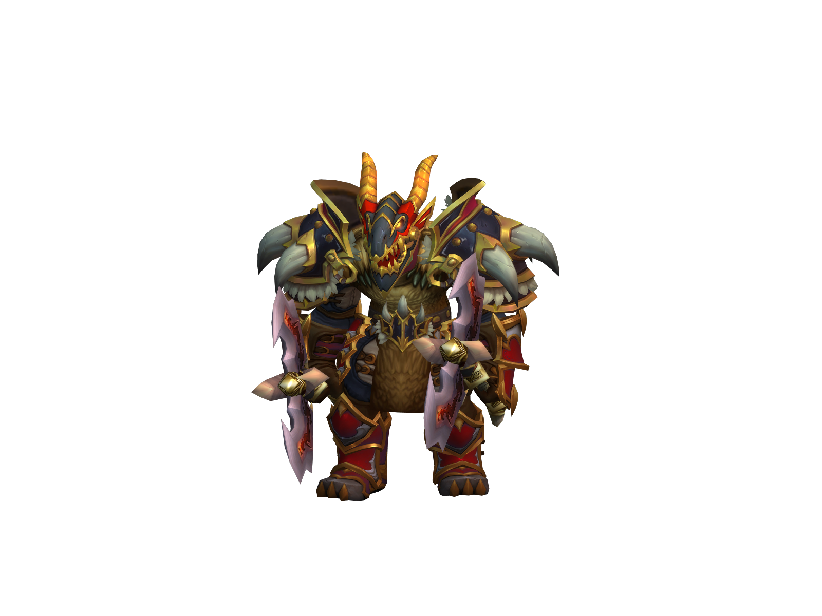 Tulkas 3D character render
