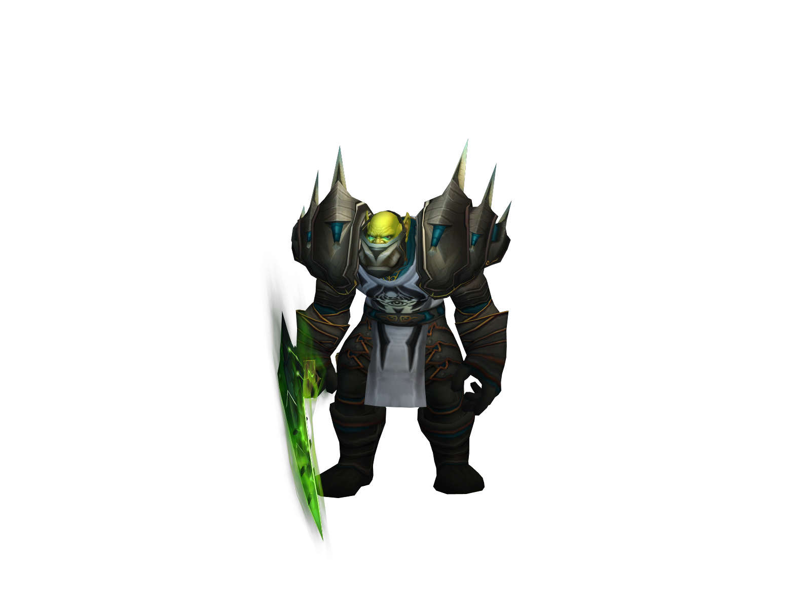 Røk 3D character render