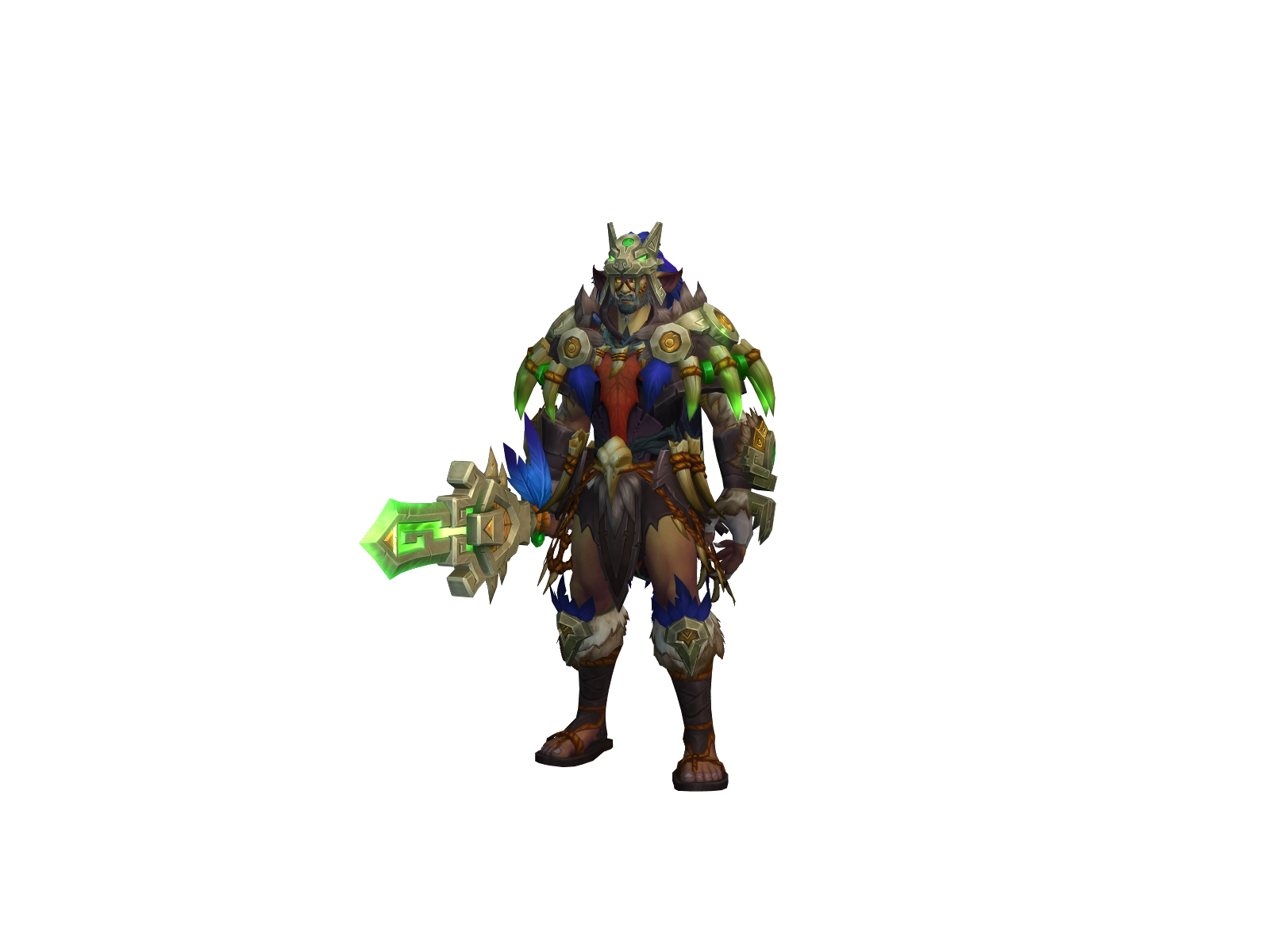 Hakoona 3D character render