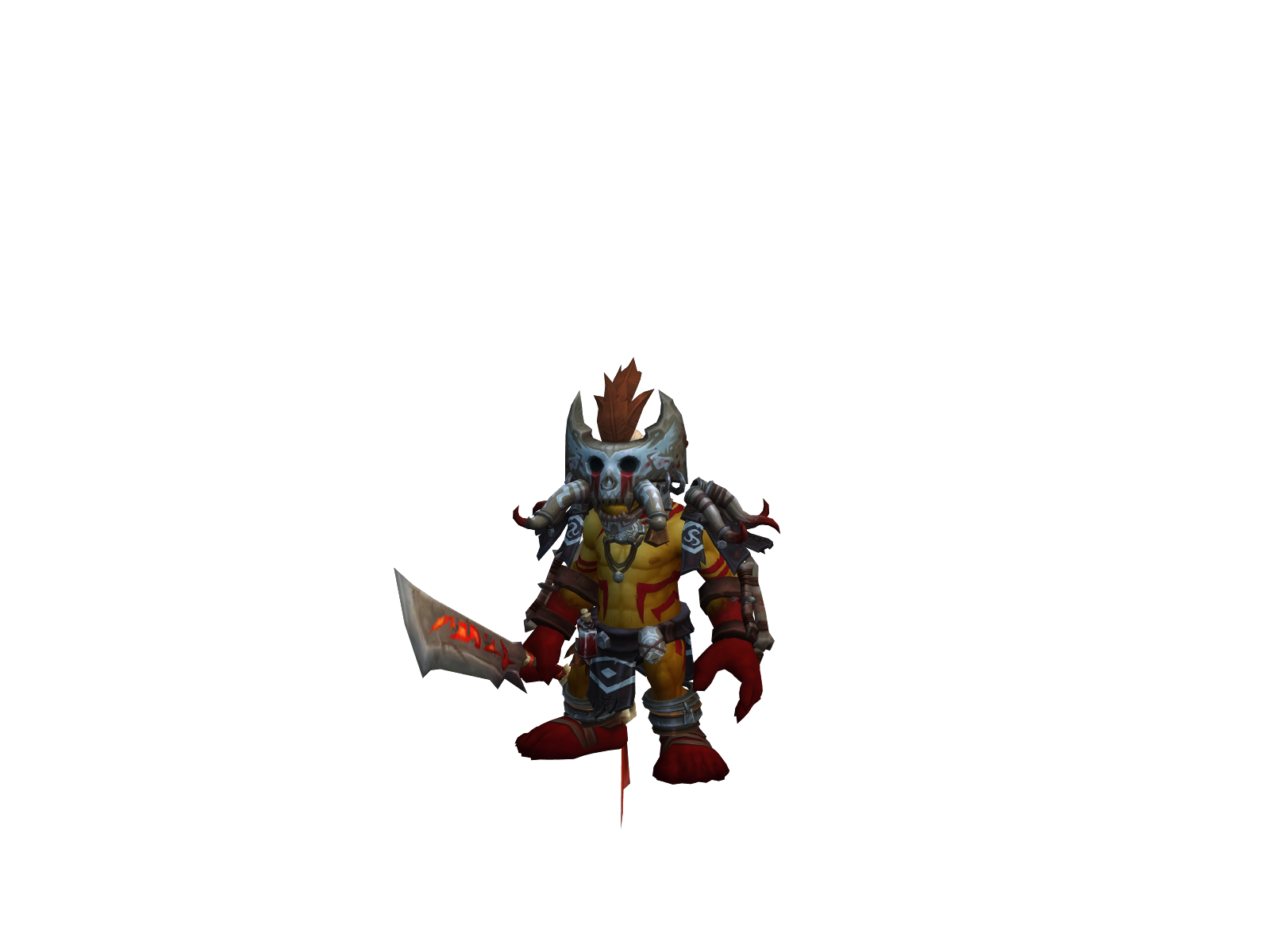 Bookiebob 3D character render