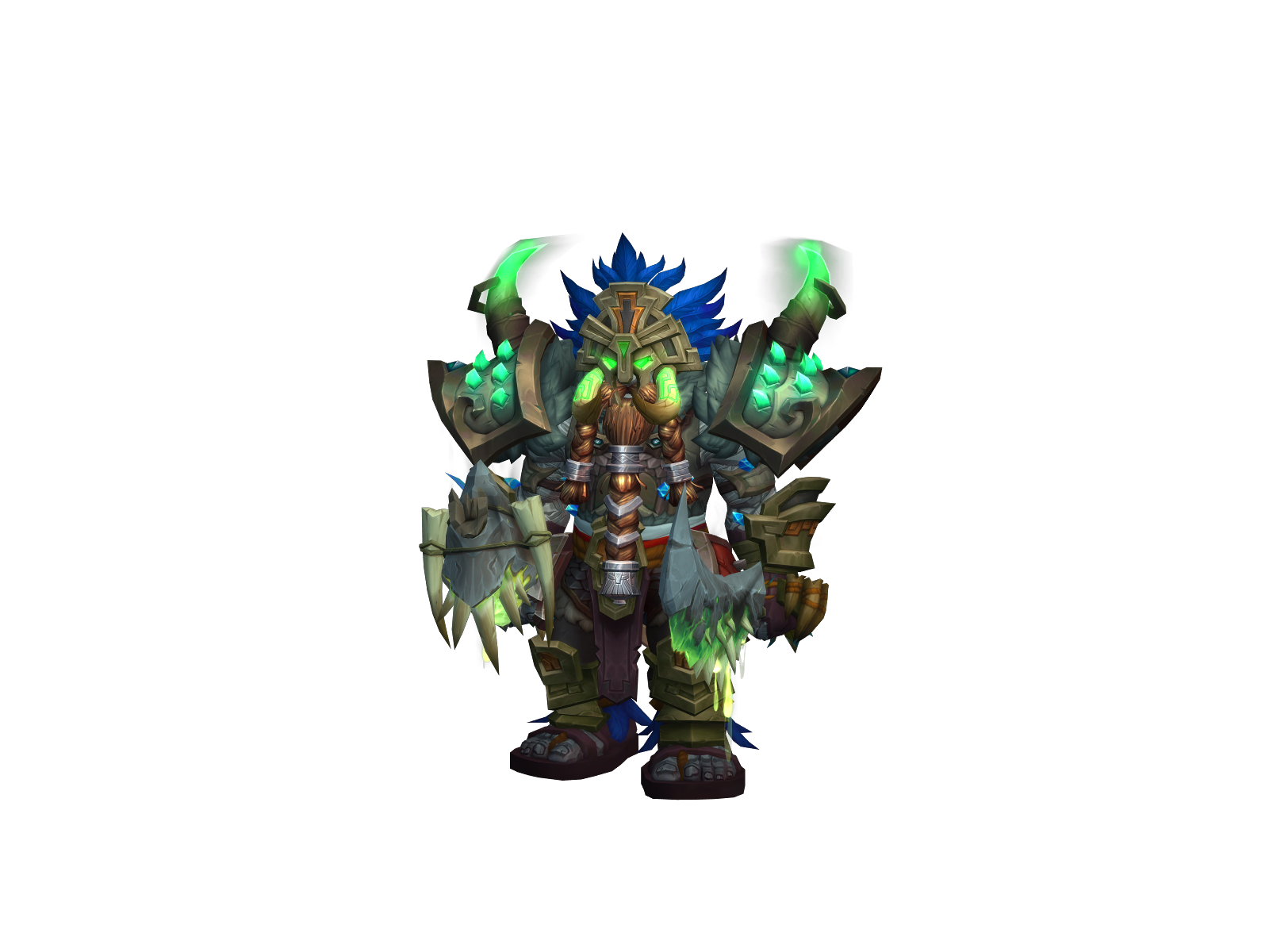 Oshkar 3D character render