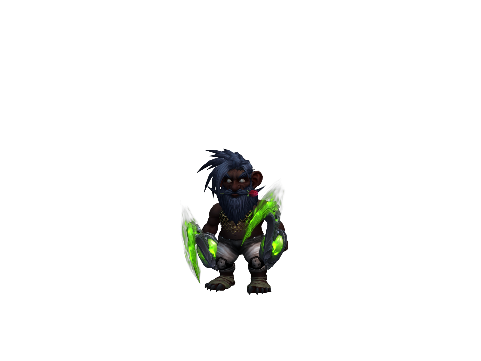 Getnotblakie 3D character render