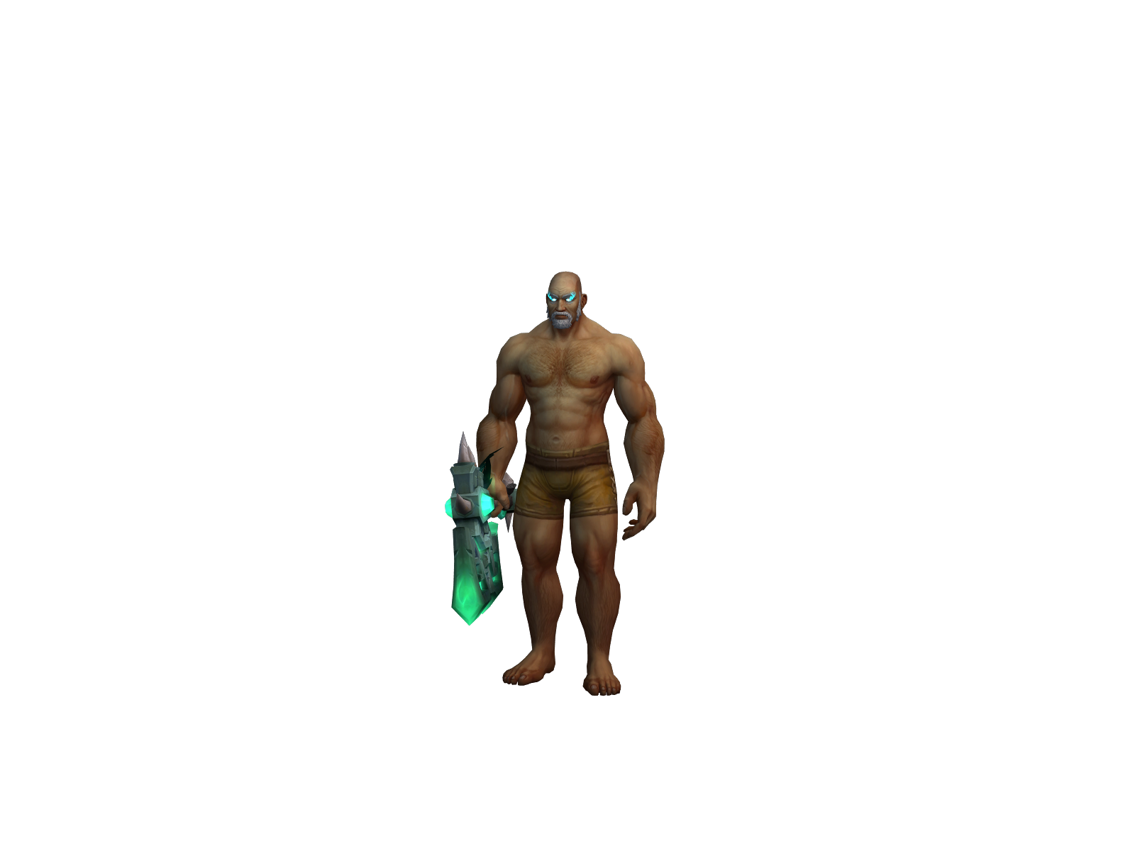 Barillip 3D character render