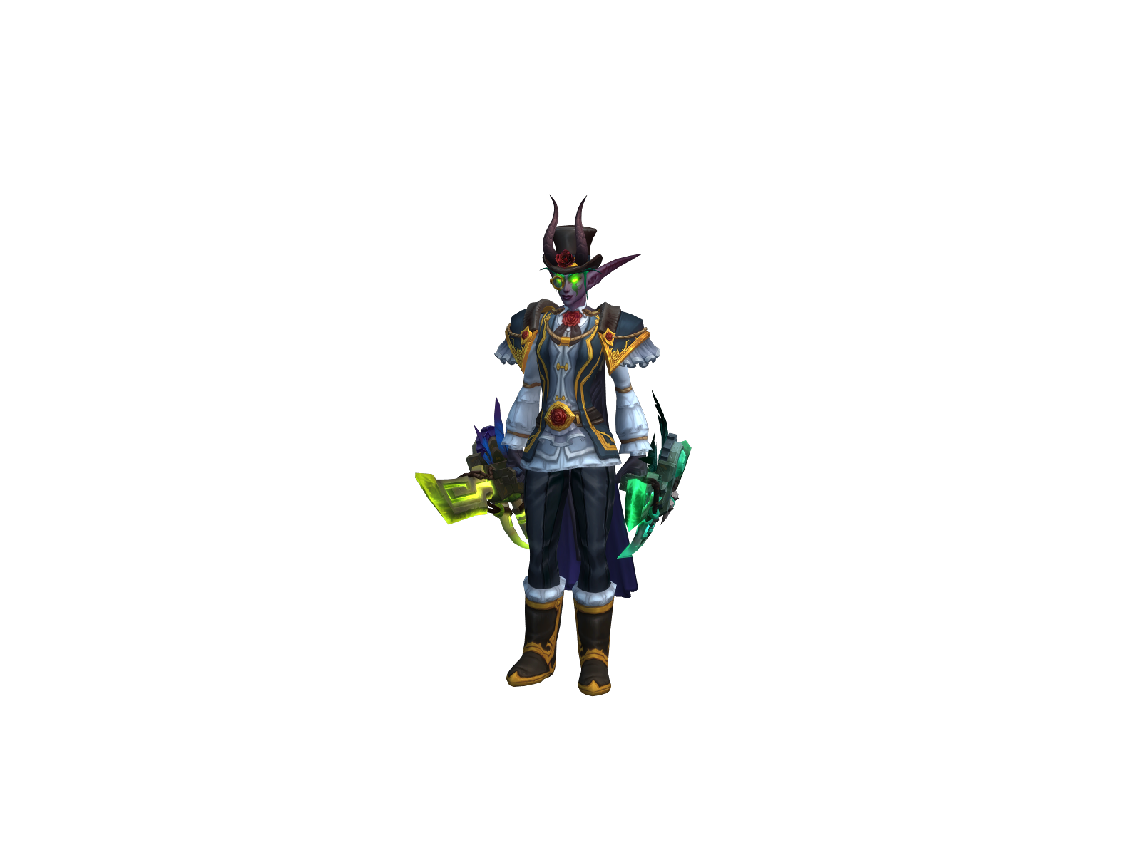 Raegina 3D character render