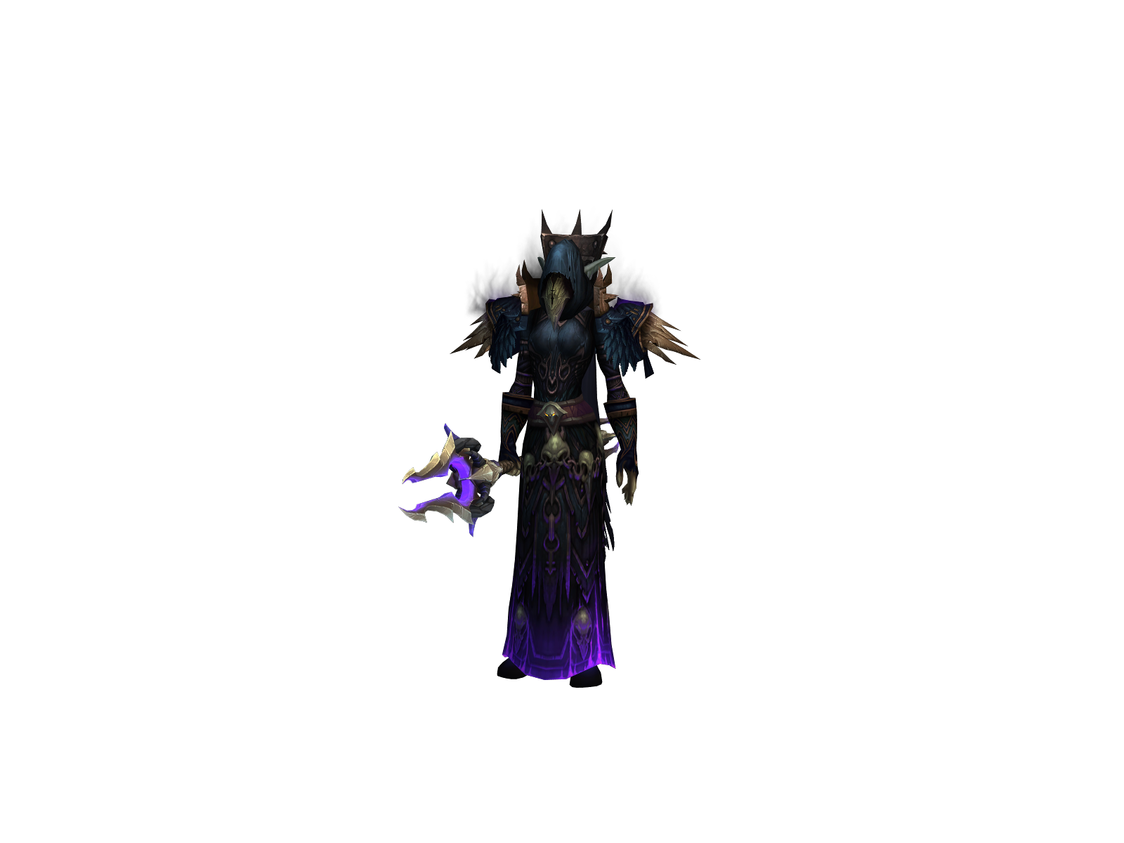 Deathspells 3D character render