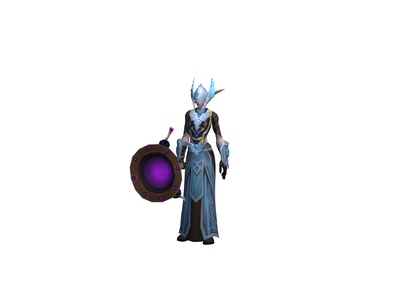 Blackvelvit 3D character render