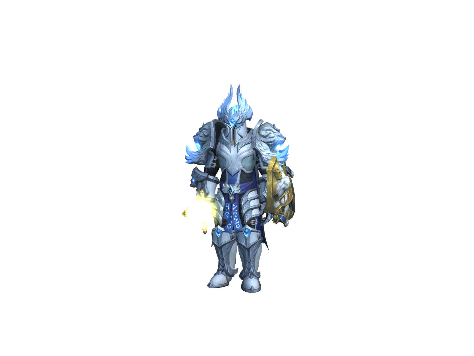 Messadin 3D character render