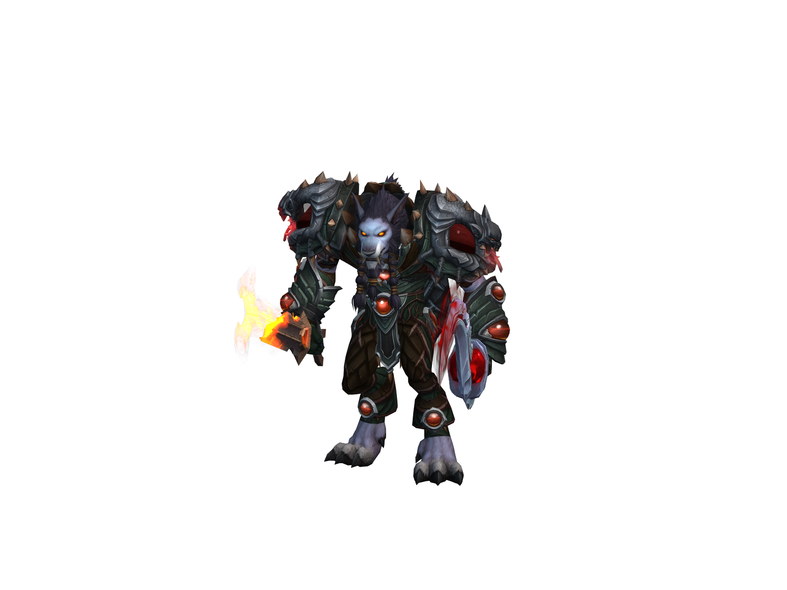 Anraphet 3D character render