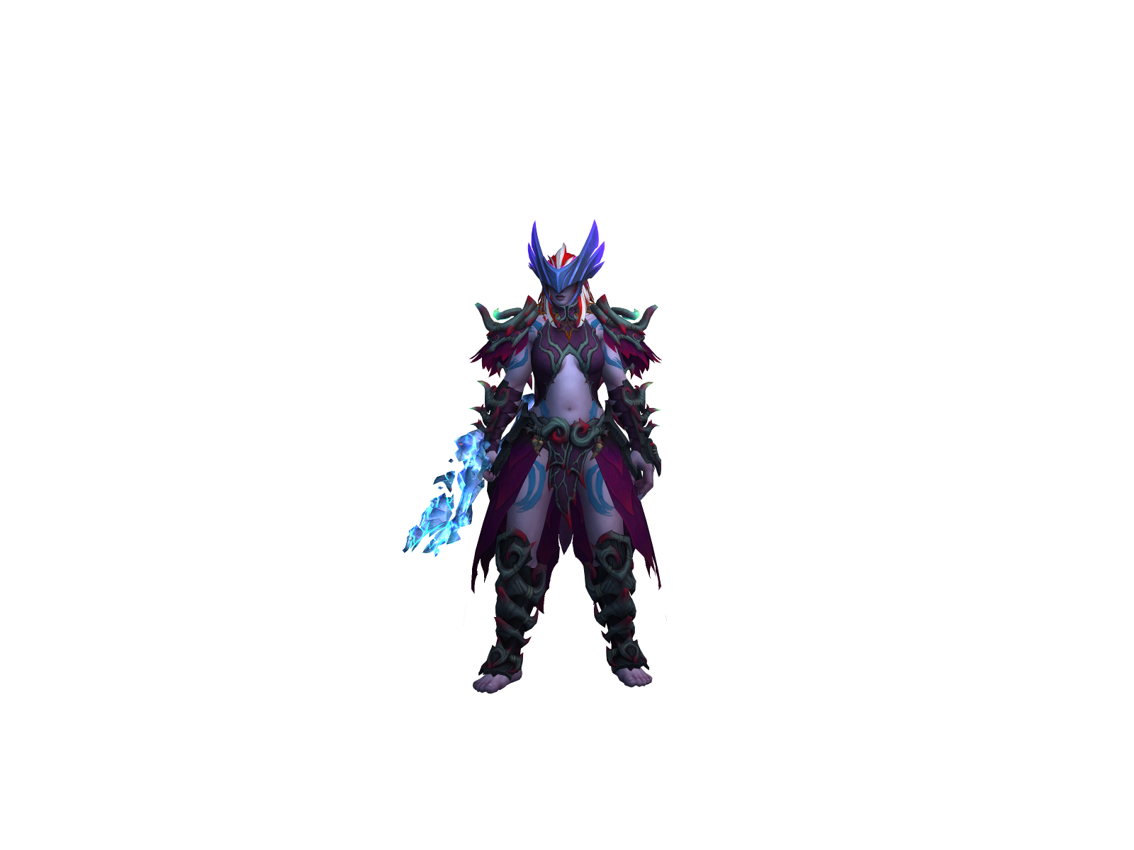 Shín 3D character render