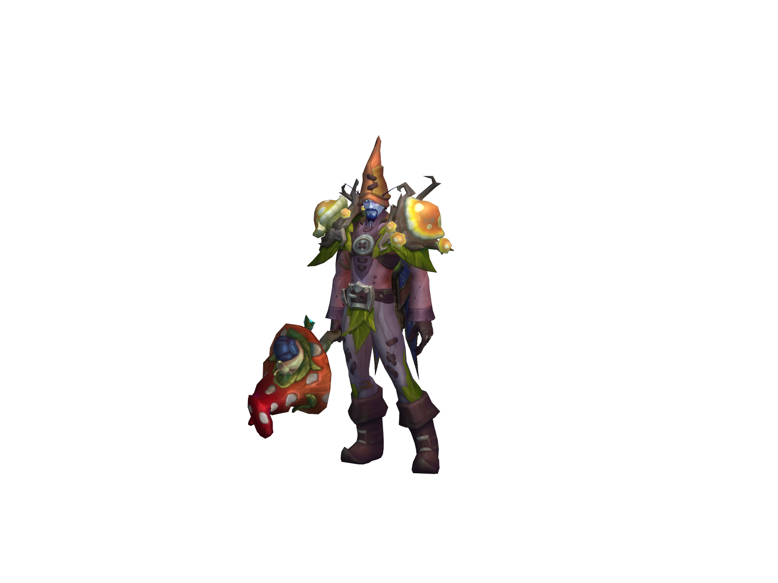Malaji 3D character render