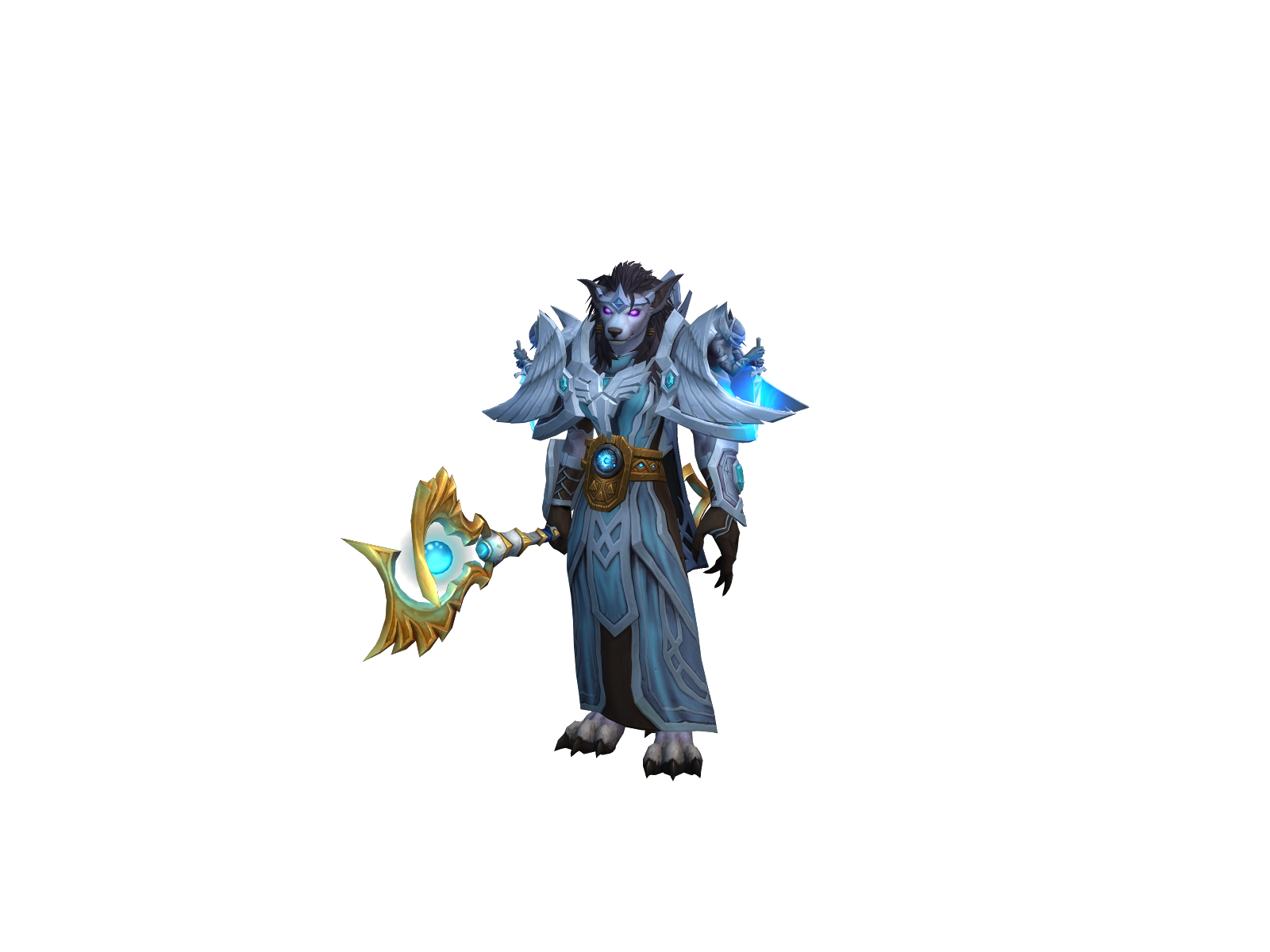 Lucith 3D character render