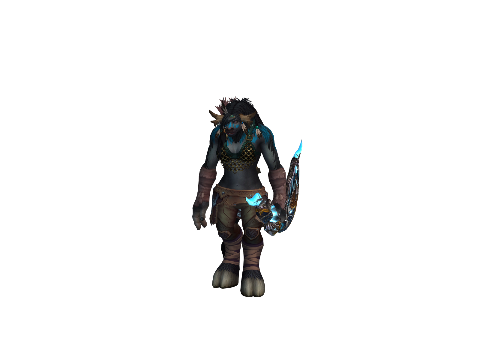 Trapz 3D character render