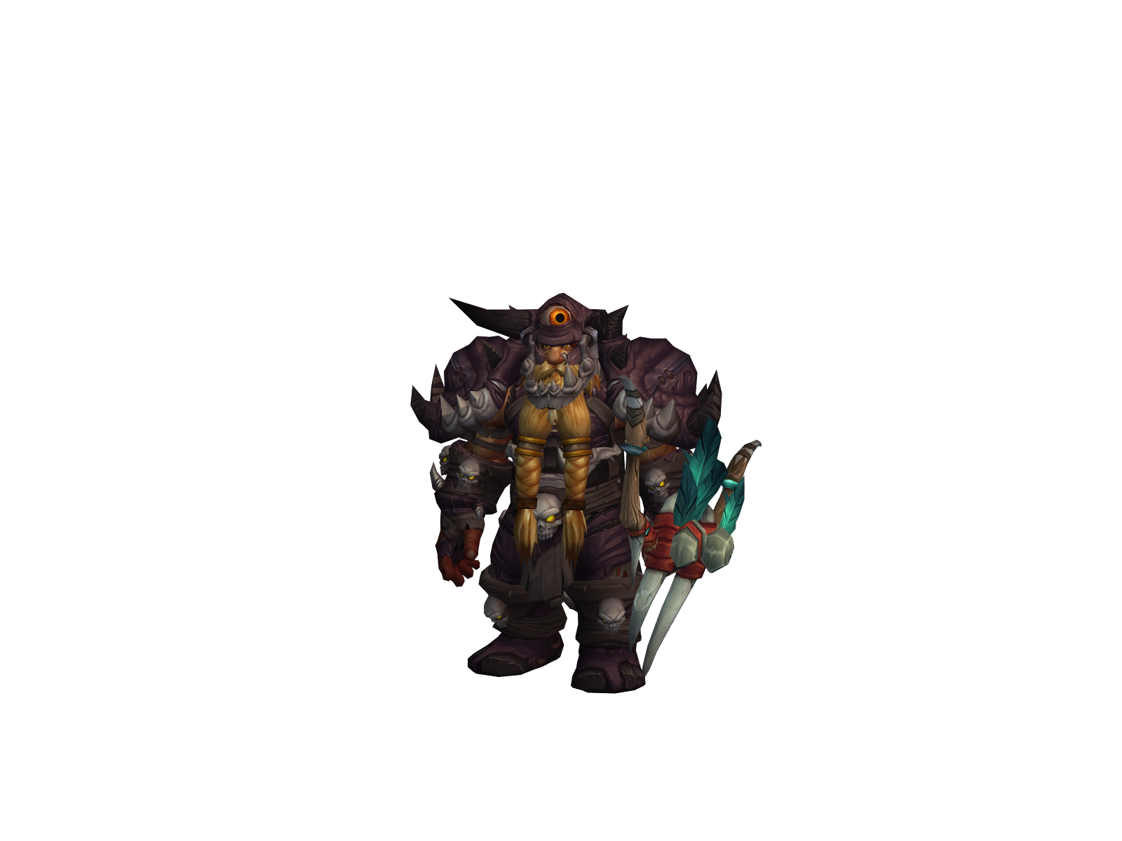 Bigbadtrèn 3D character render