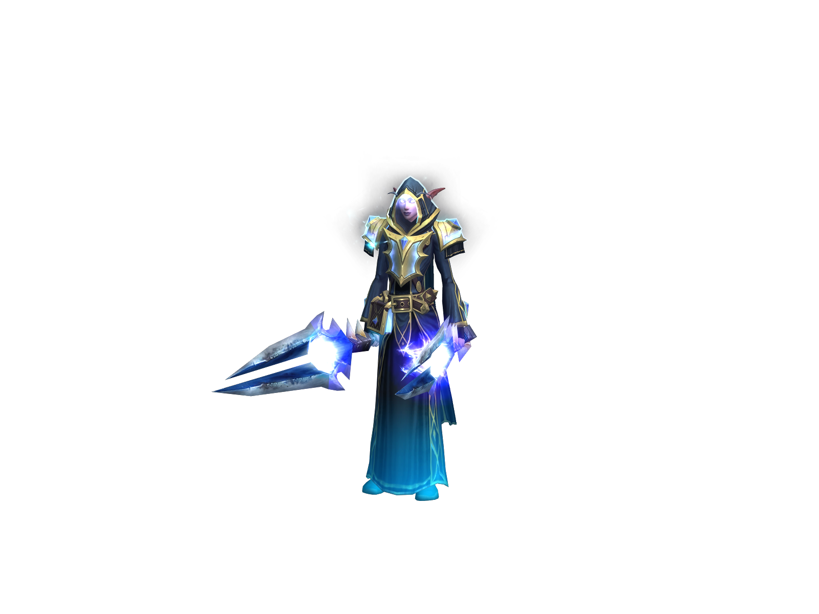 Elëktra 3D character render