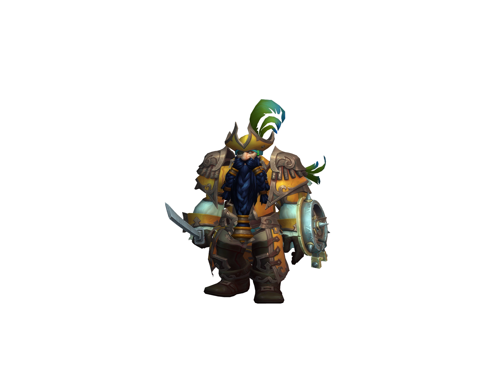 Rorek 3D character render