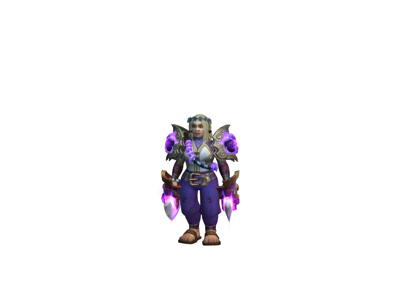 Bellaburger 3D character render