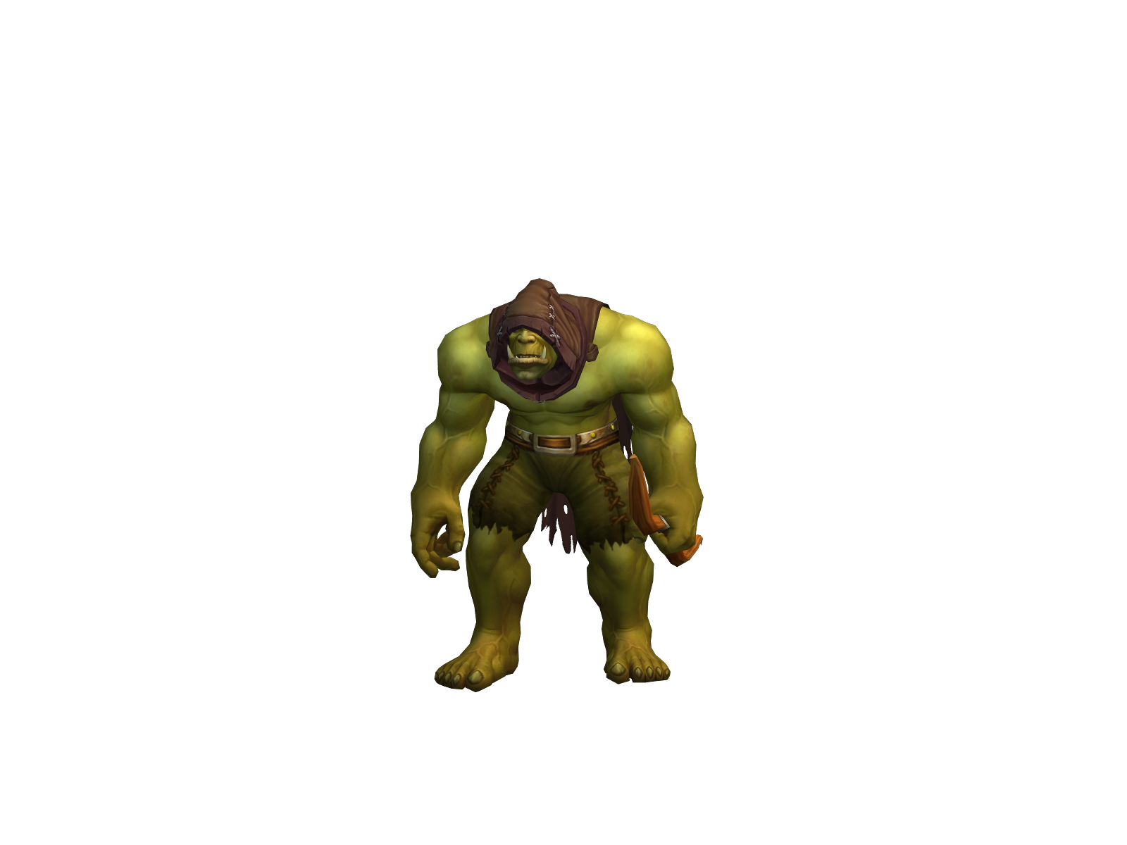 Curious 3D character render
