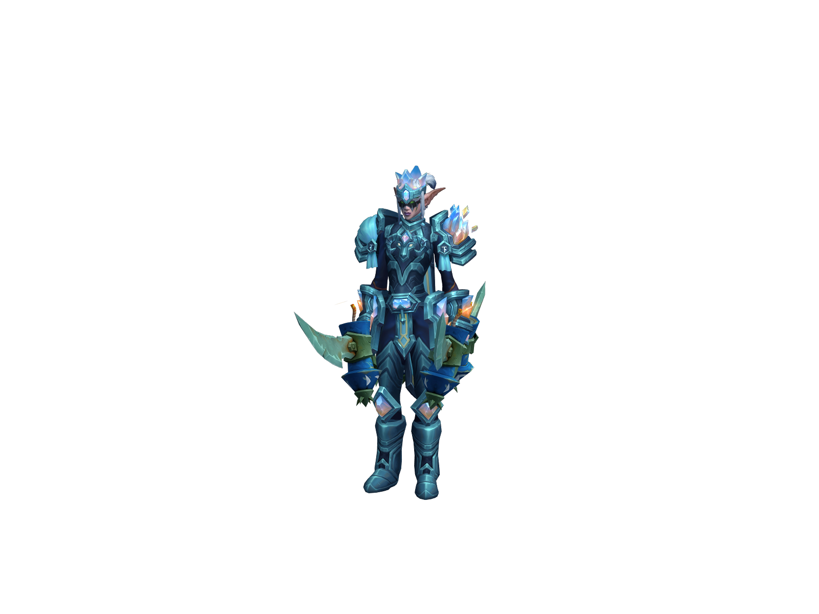 Mattdæmon 3D character render