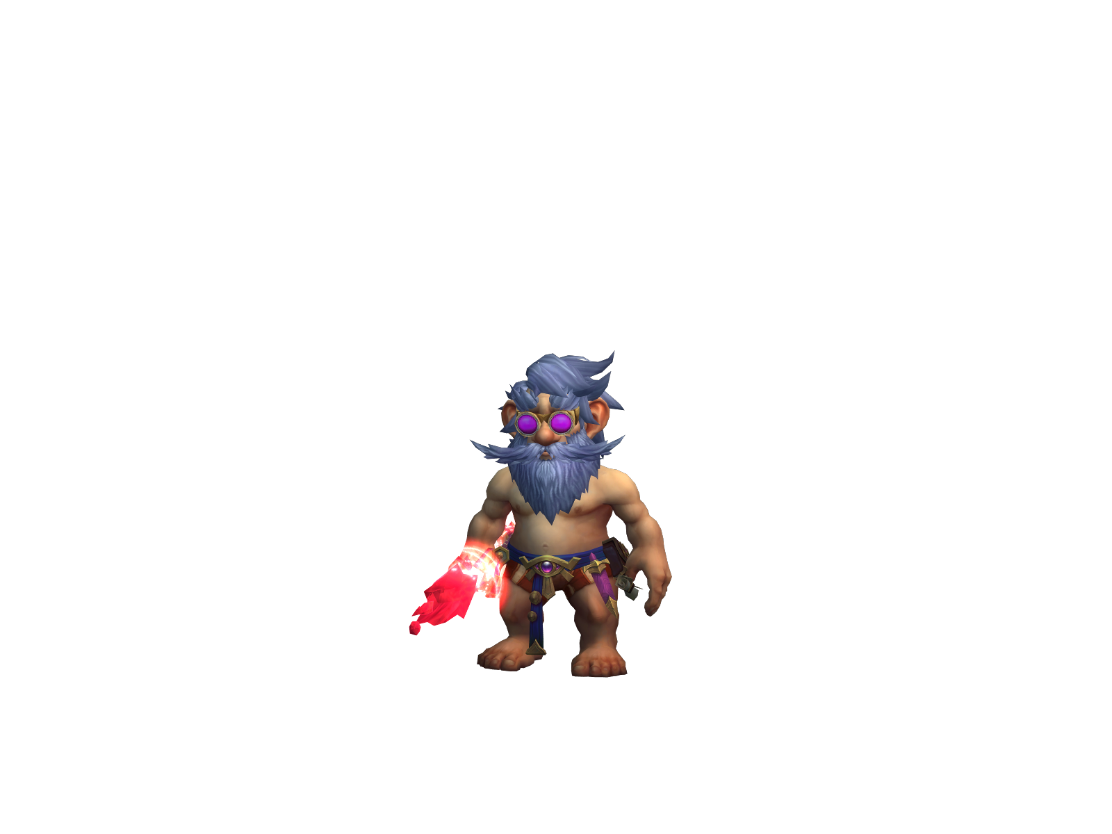 Zuckaburg 3D character render