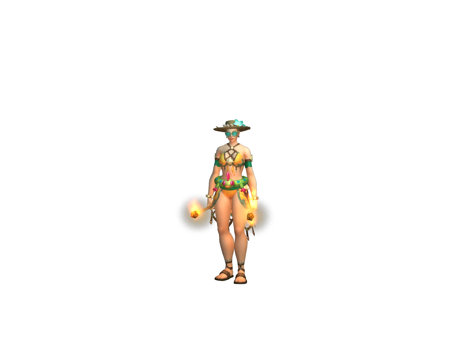 Whysostabby 3D character render
