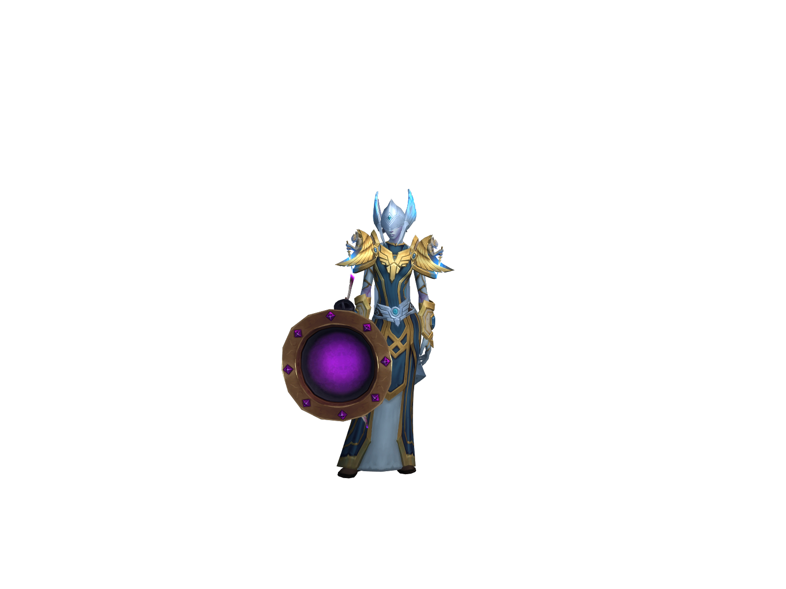 Duelist 3D character render