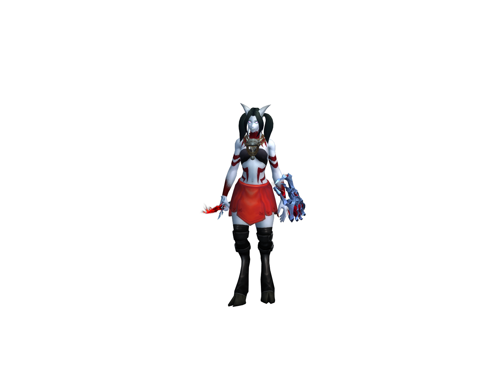 Laylora 3D character render