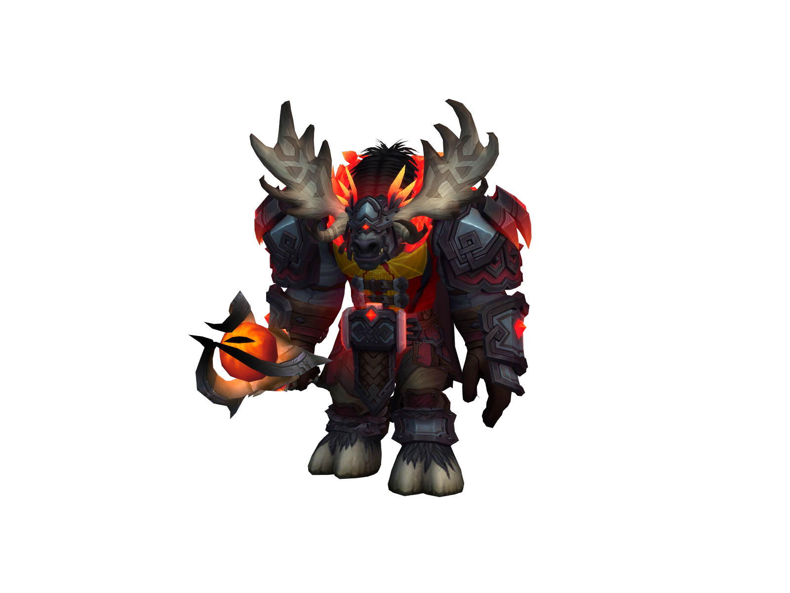 Dérailed 3D character render